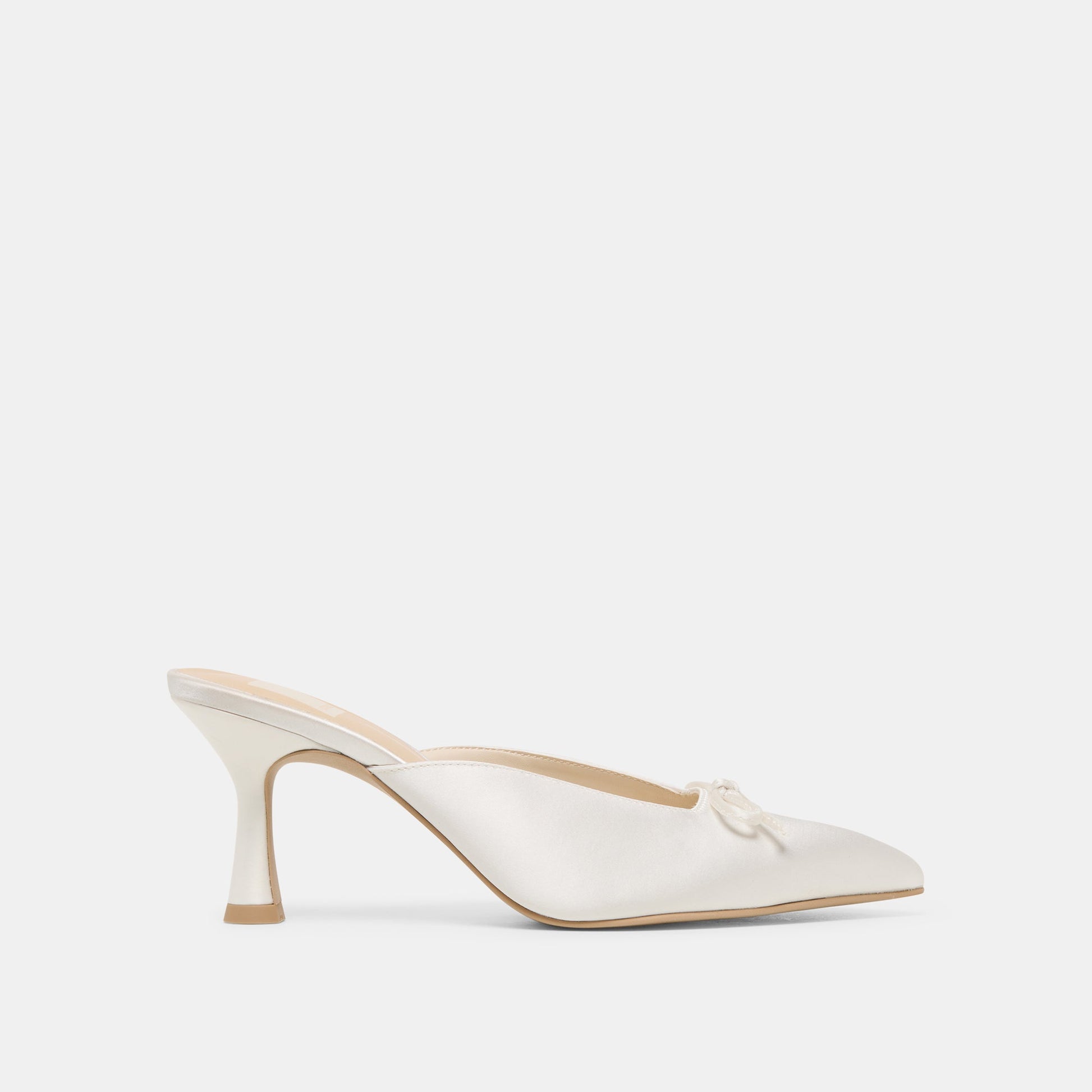 Cleo High Off White Satin Heels Dolce Vita Online
