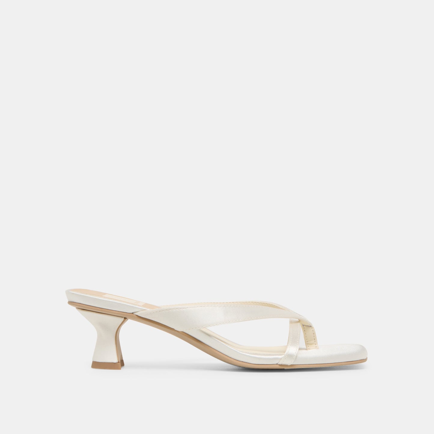 Brevel True White Satin Heels Dolce Vita On sale