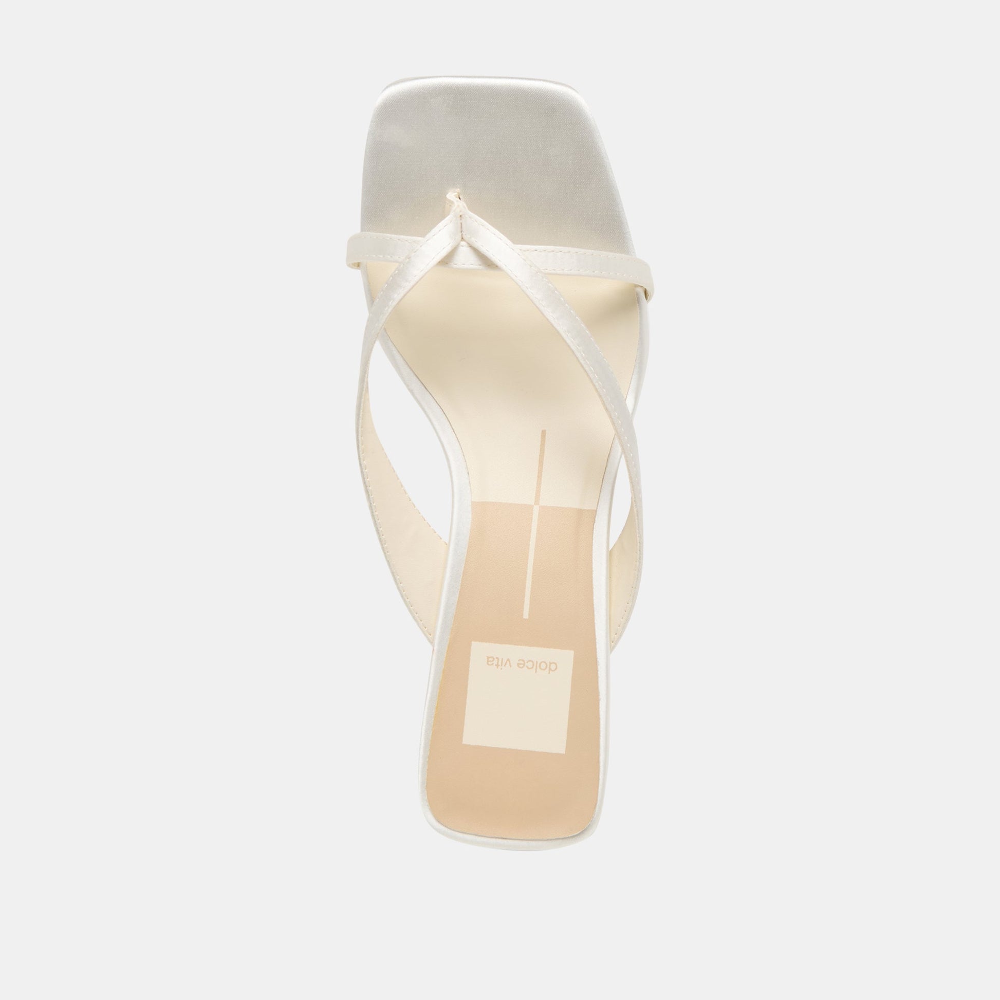 Brevel True White Satin Heels Dolce Vita On sale