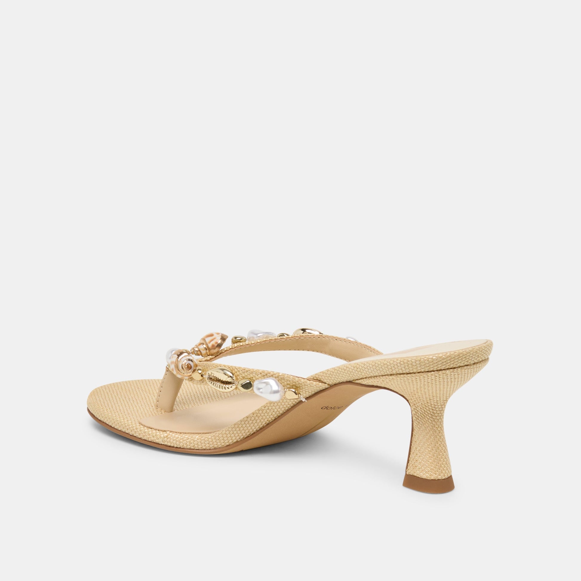 Daksie Lt Natural Raffia Heels Dolce Vita For sale