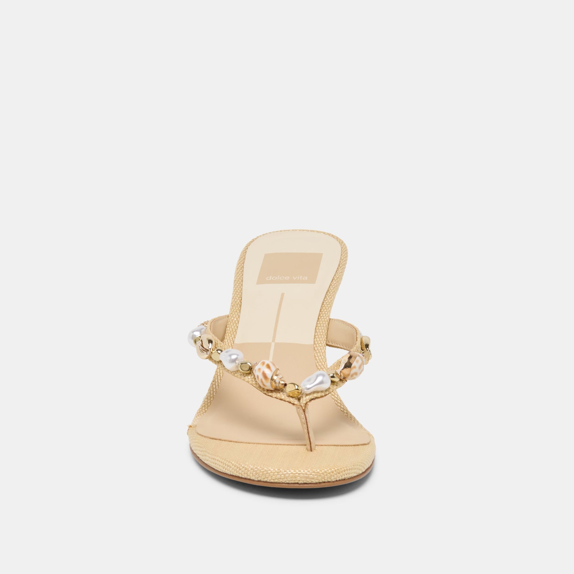 Daksie Lt Natural Raffia Heels Dolce Vita For sale