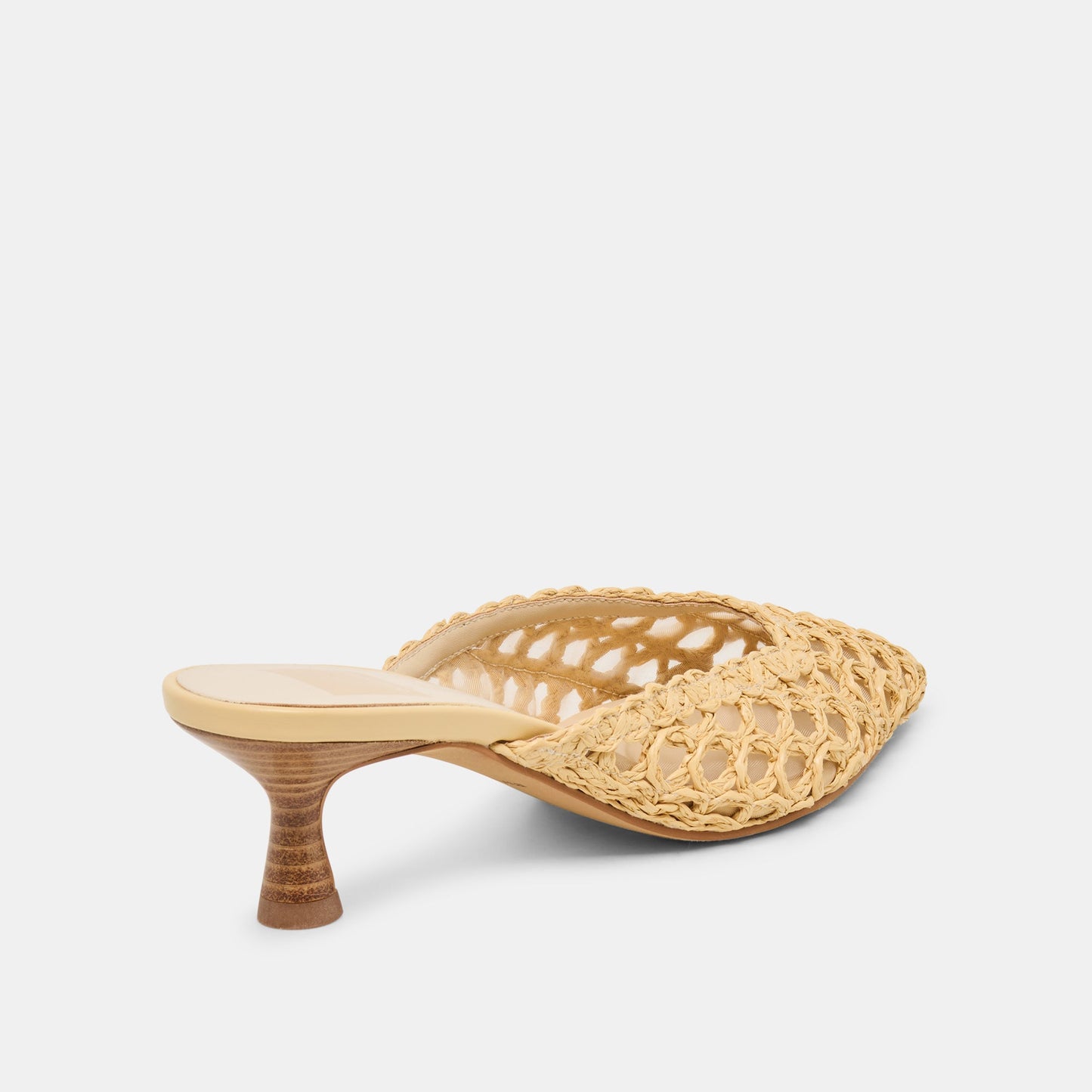 Cleo Loop Natural Raffia Heels Dolce Vita us