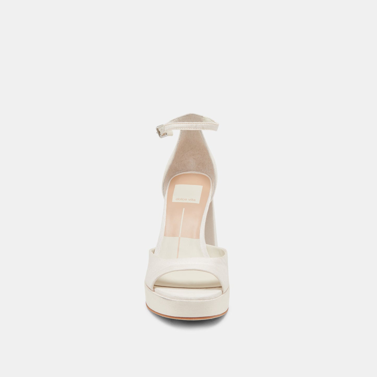 PANDRO WIDE HEELS WHITE SATIN
 – Dolce Vita Dolce Vita Sale
