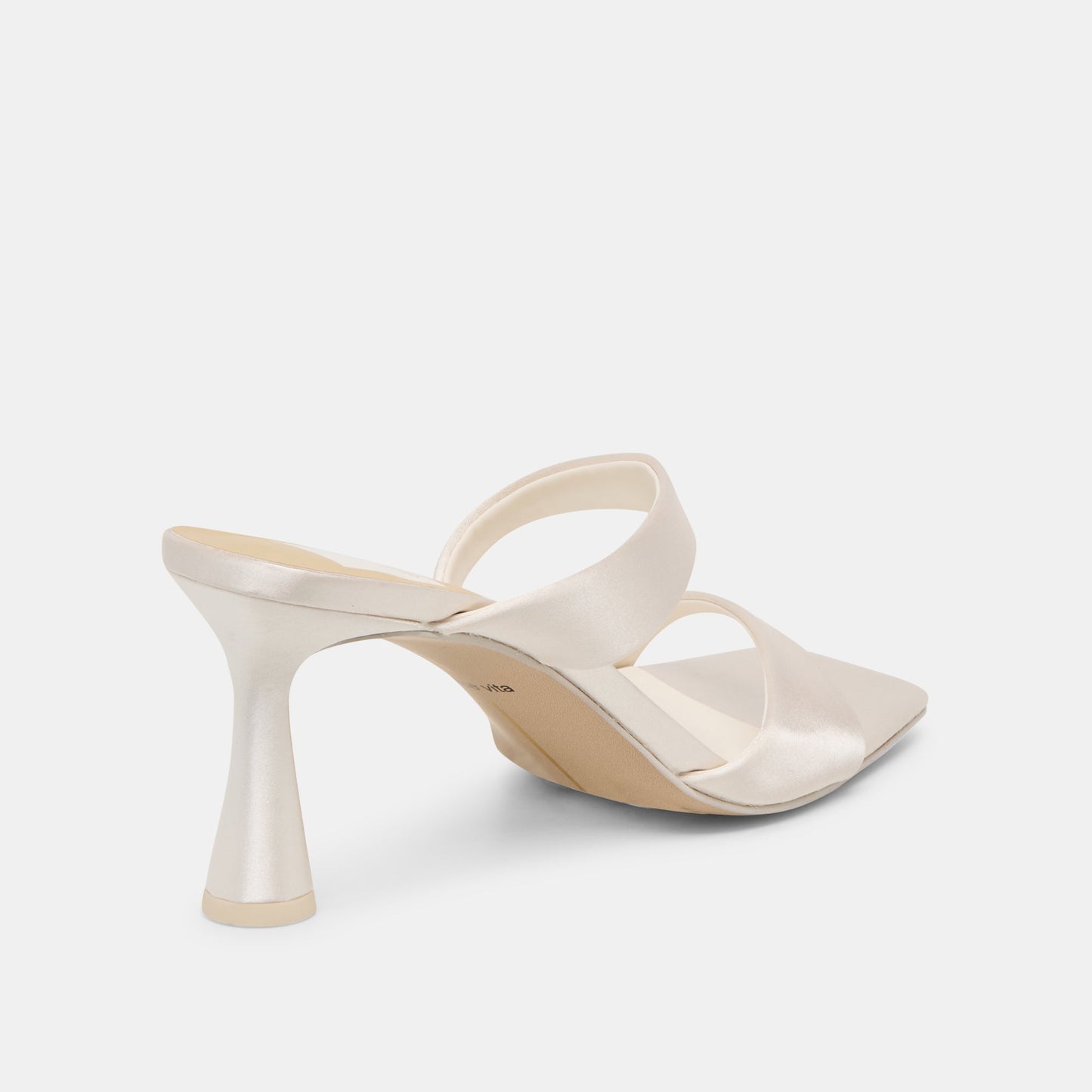 Icelyn Ivory Satin Heels Dolce Vita On sale
