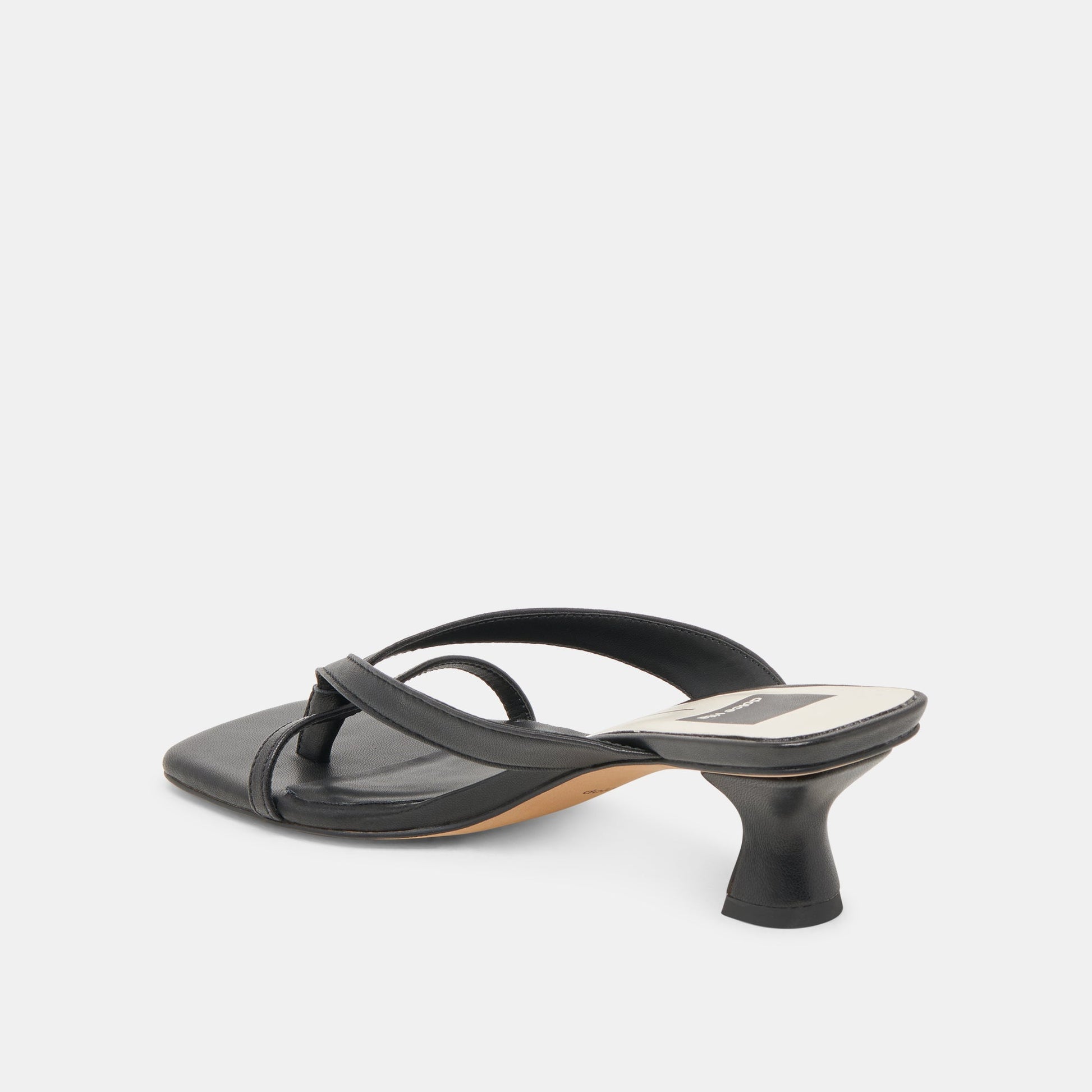 BREVEL WIDE HEELS ONYX LEATHER
 – Dolce Vita Dolce Vita us