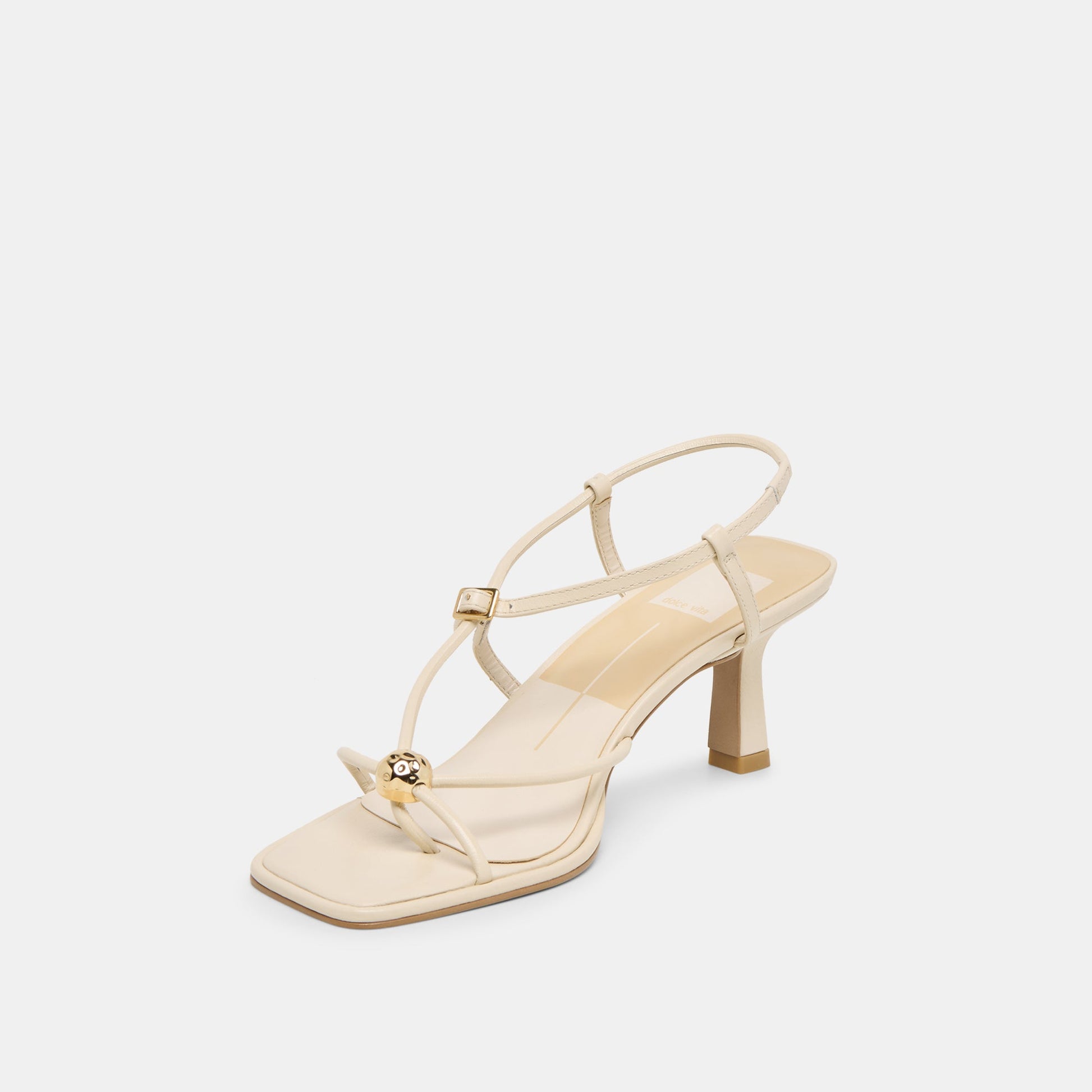 Mylee Creme Leather Heels Dolce Vita Discount