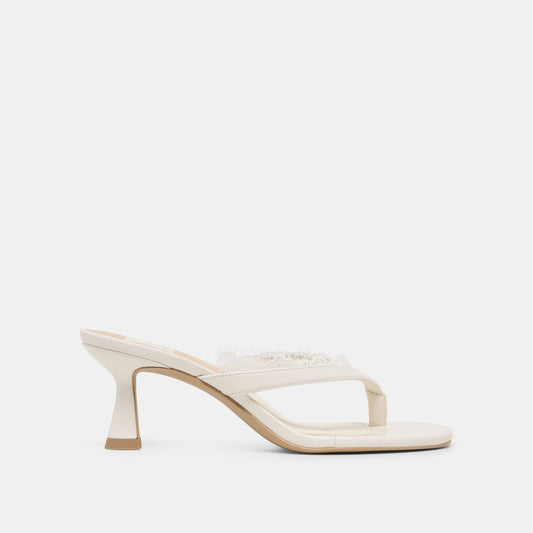 Daksie Lace True White Leather Heels Dolce Vita Online