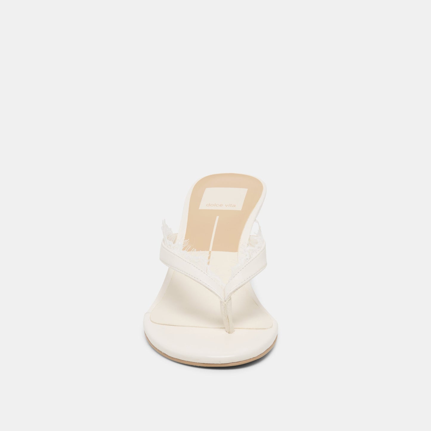 Daksie Lace True White Leather Heels Dolce Vita Online