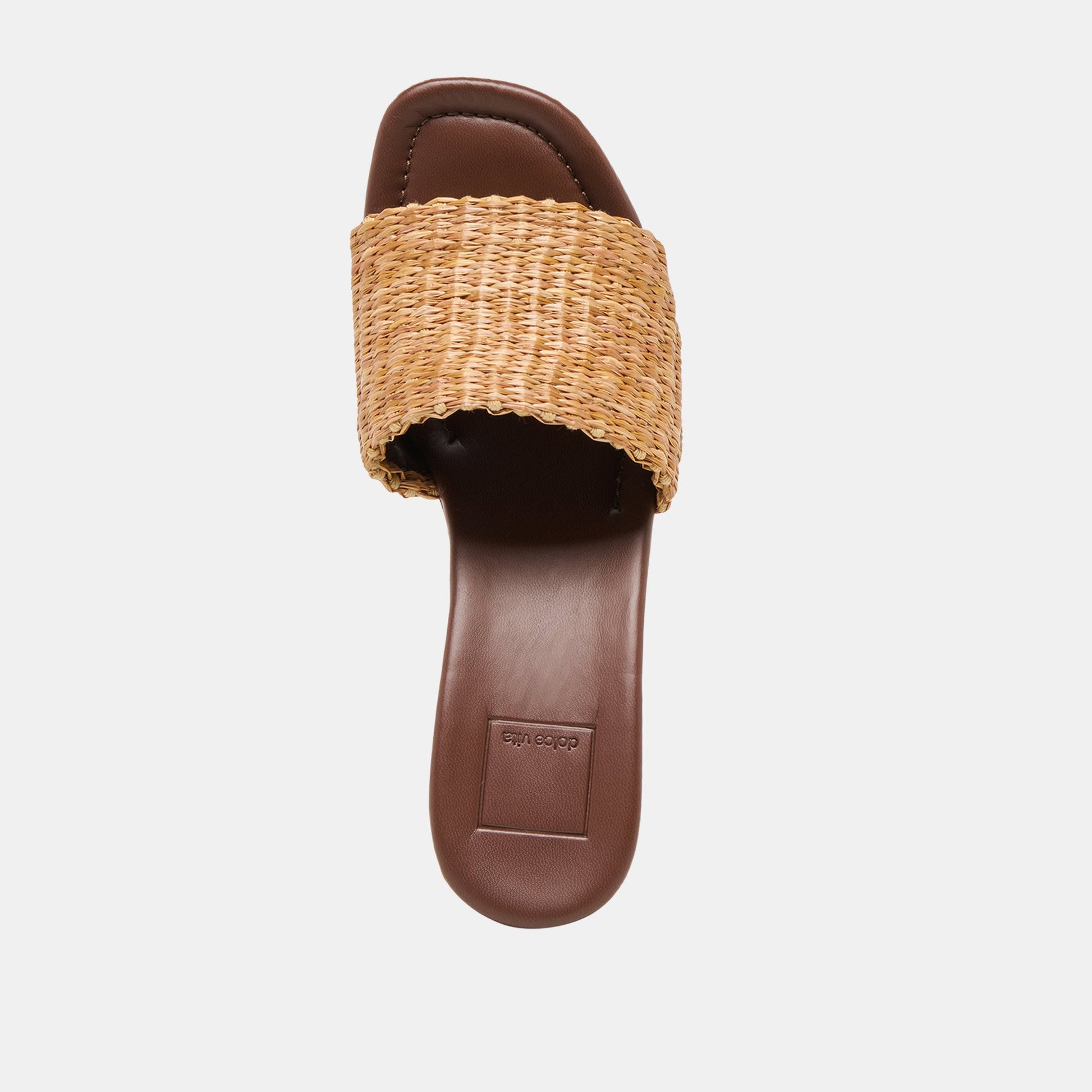 Celest Natural Raffia Heels Dolce Vita New