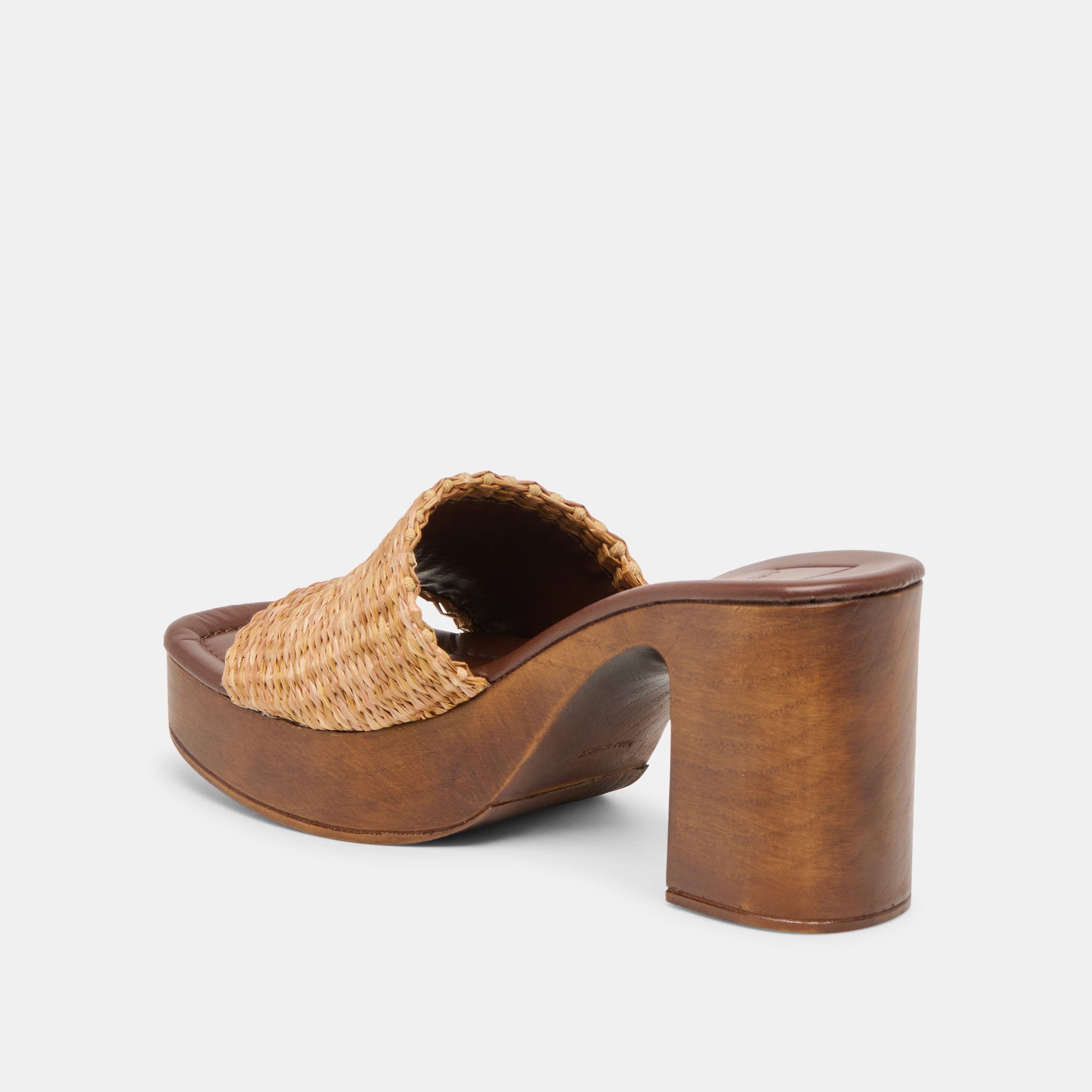Celest Natural Raffia Heels Dolce Vita New