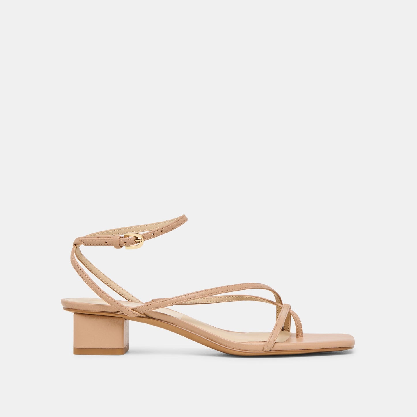 Karlos Wide Lt Tan Leather Sandals Dolce Vita Online