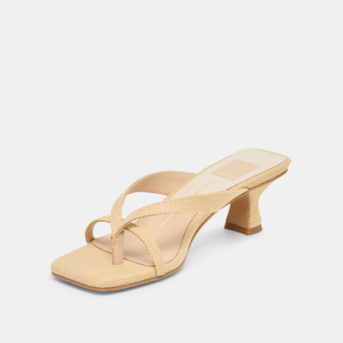 Brevel Natural Raffia Heels Dolce Vita Online