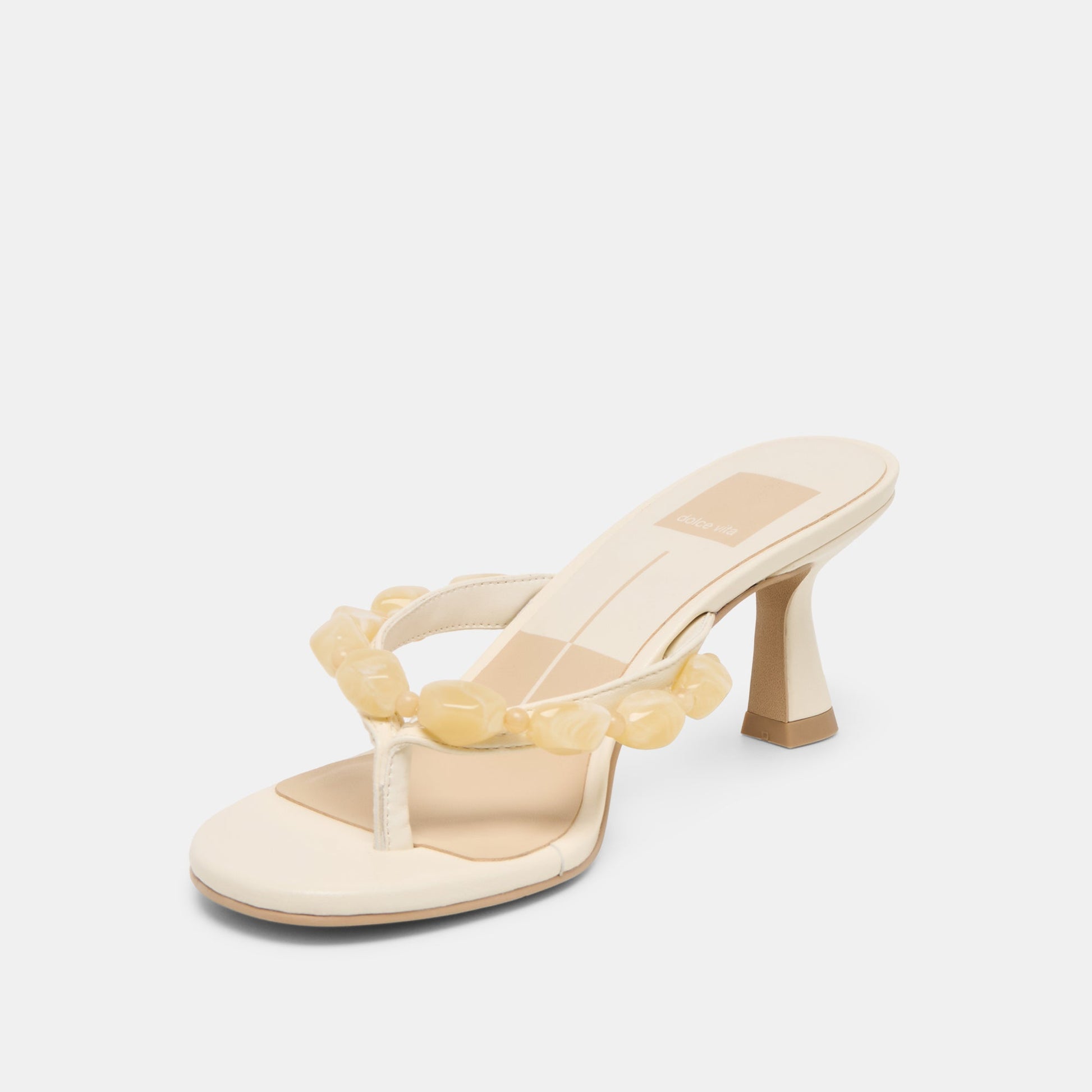 Daksie Off White Leather Heels Dolce Vita Sale