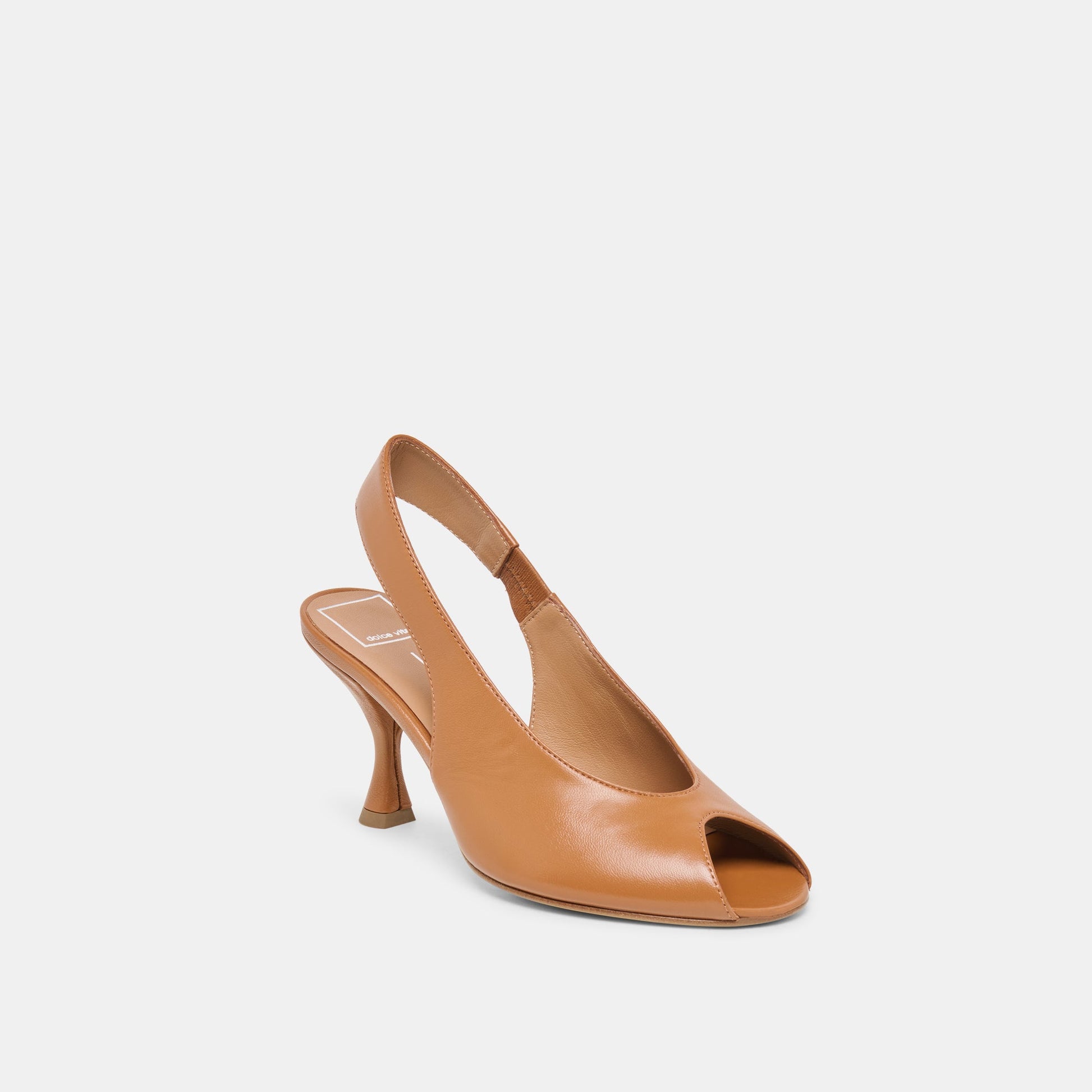 Madow Tan Leather Heels Dolce Vita Outlet