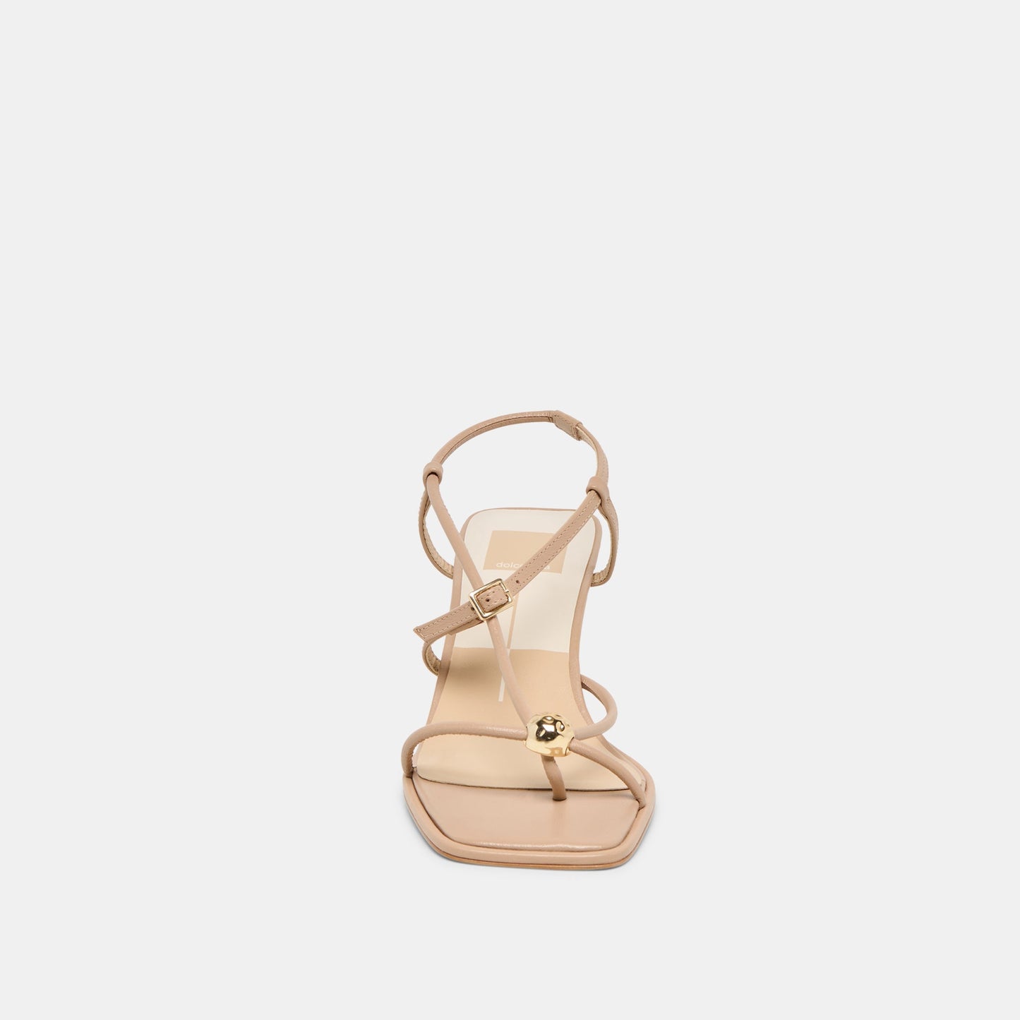 Manji Wide Light Tan Leather Heels Dolce Vita On sale