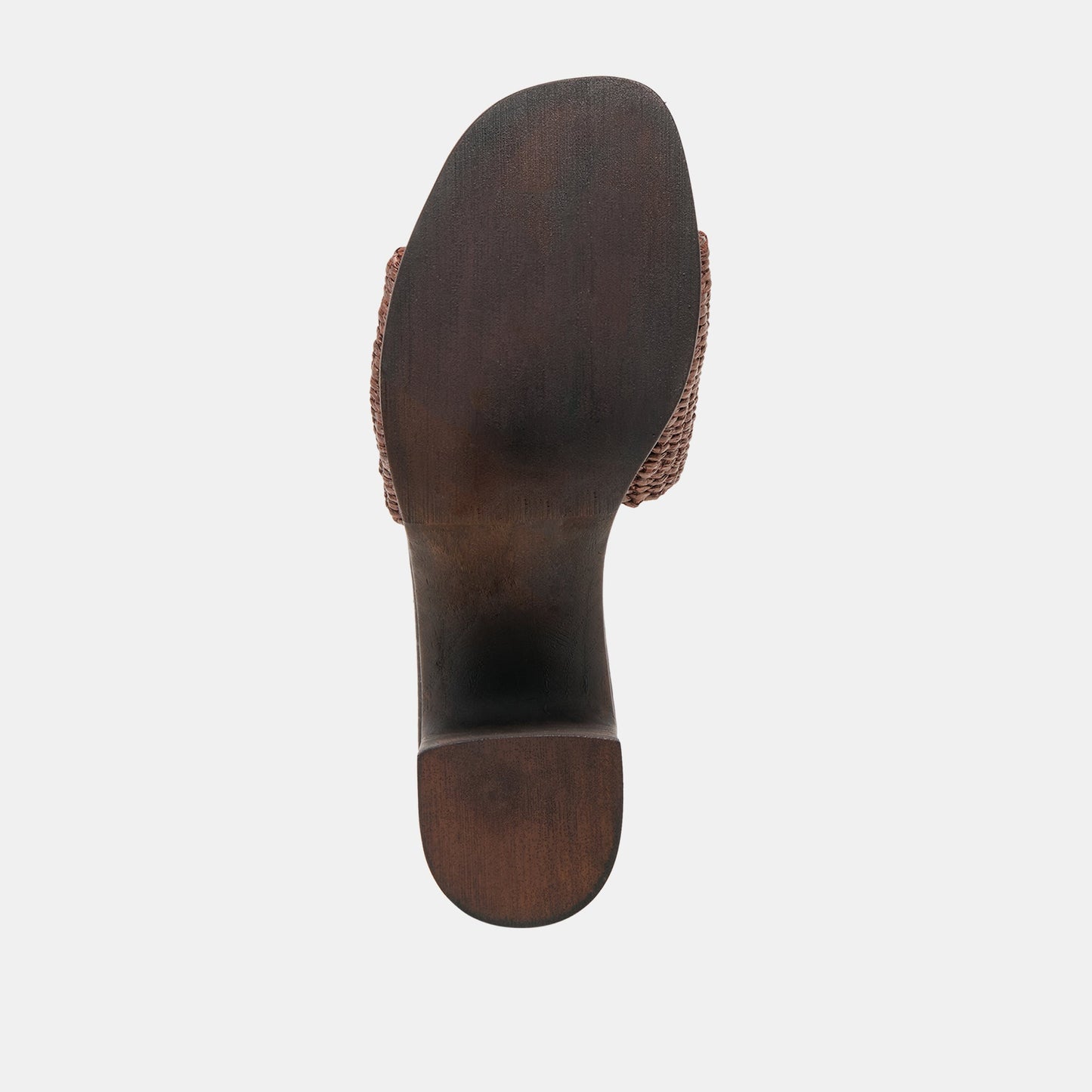 Celest Chocolate Raffia Heels Dolce Vita For sale