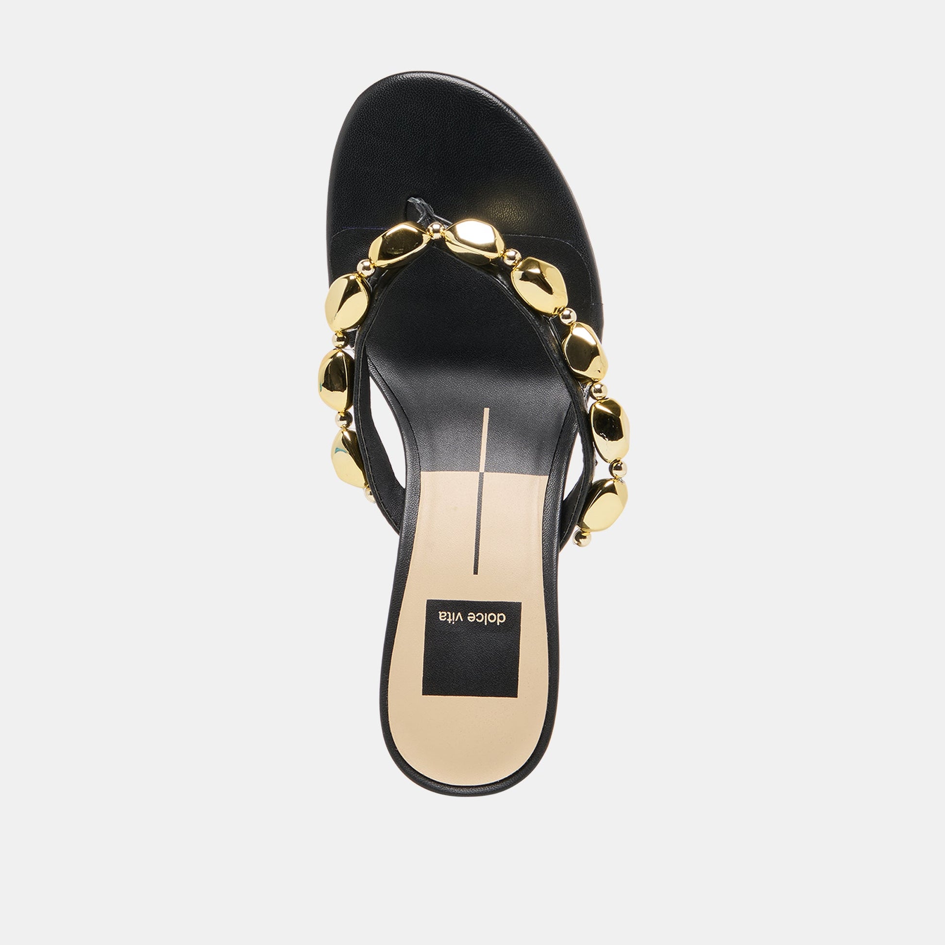 Daksie Black Leather Heels Dolce Vita Online