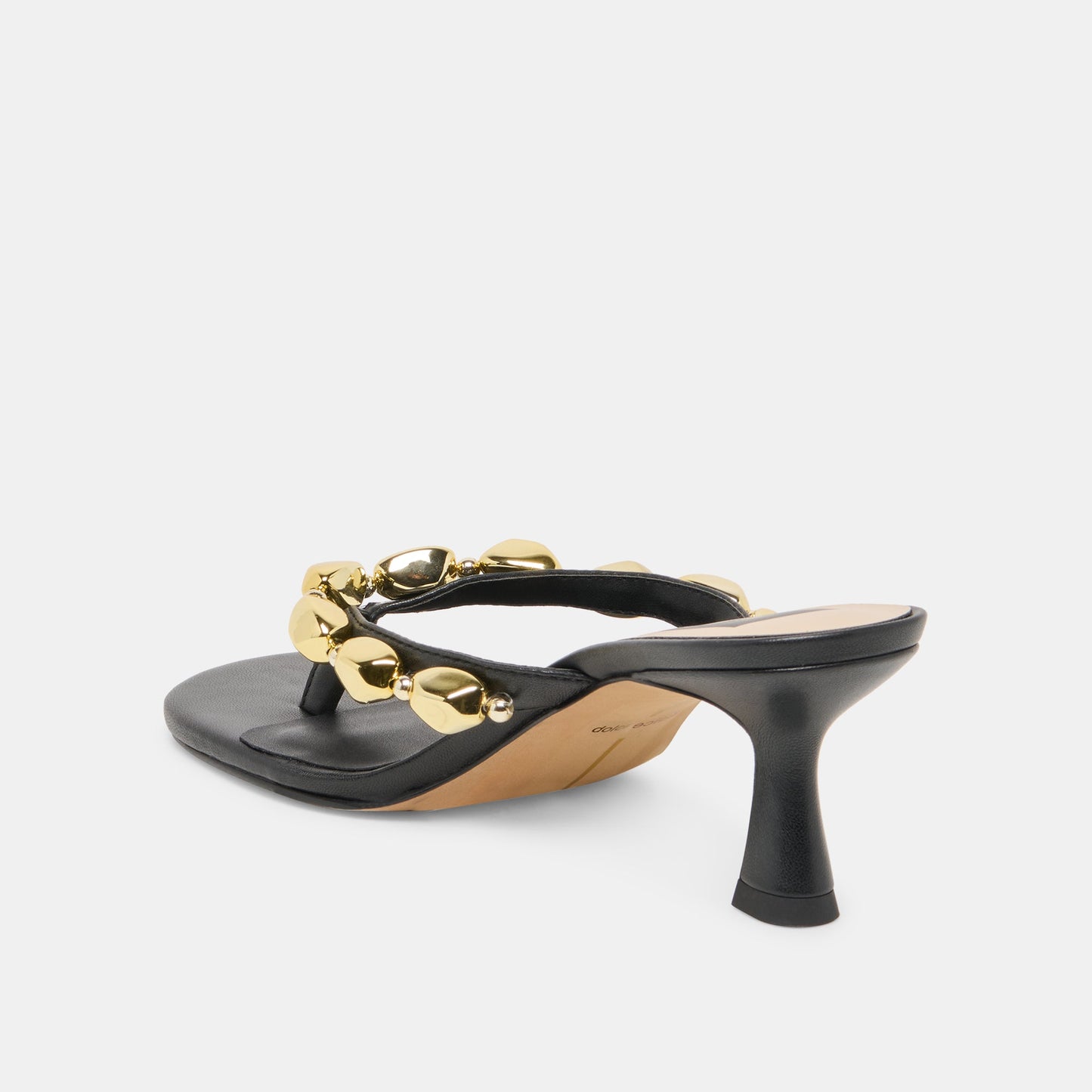 Daksie Black Leather Heels Dolce Vita Online
