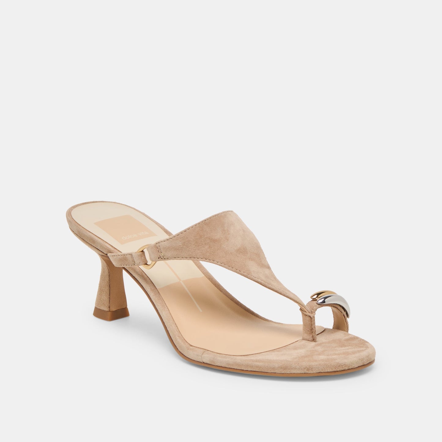 Derrel Camel Suede Heels Dolce Vita Discount
