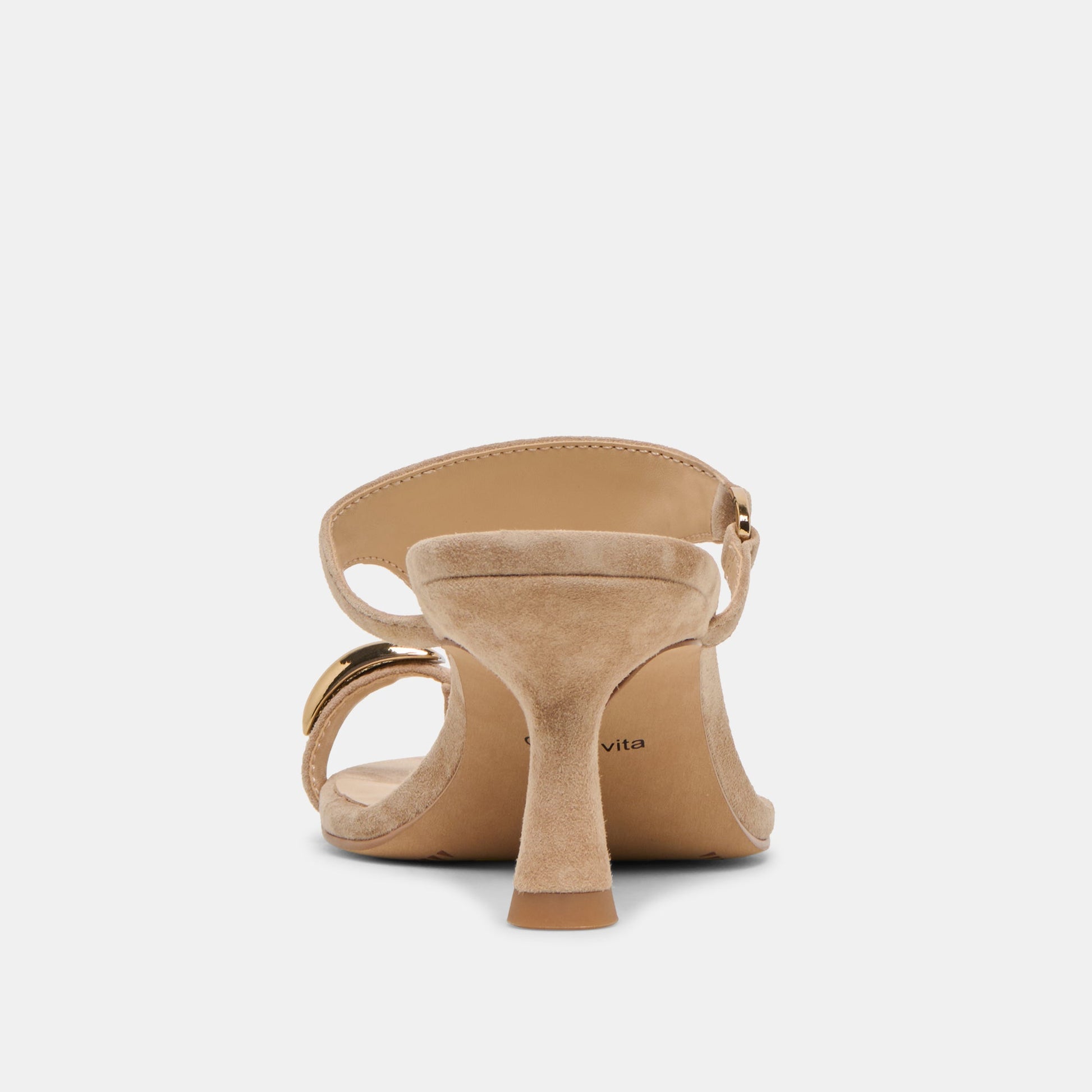 Derrel Camel Suede Heels Dolce Vita Discount