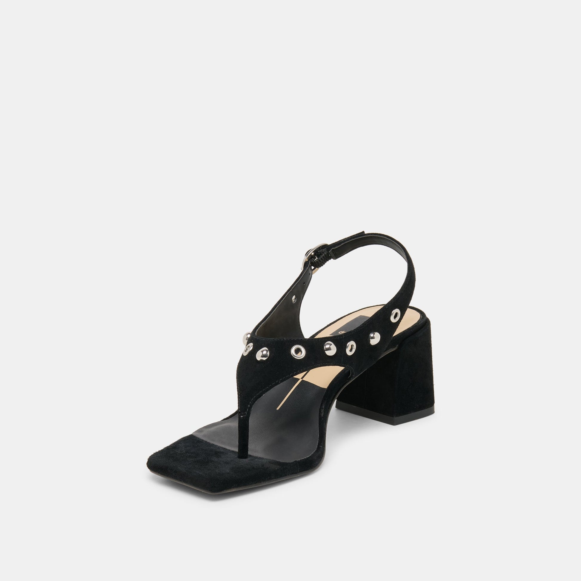 Yves Stud Onyx Suede Heels Dolce Vita For sale