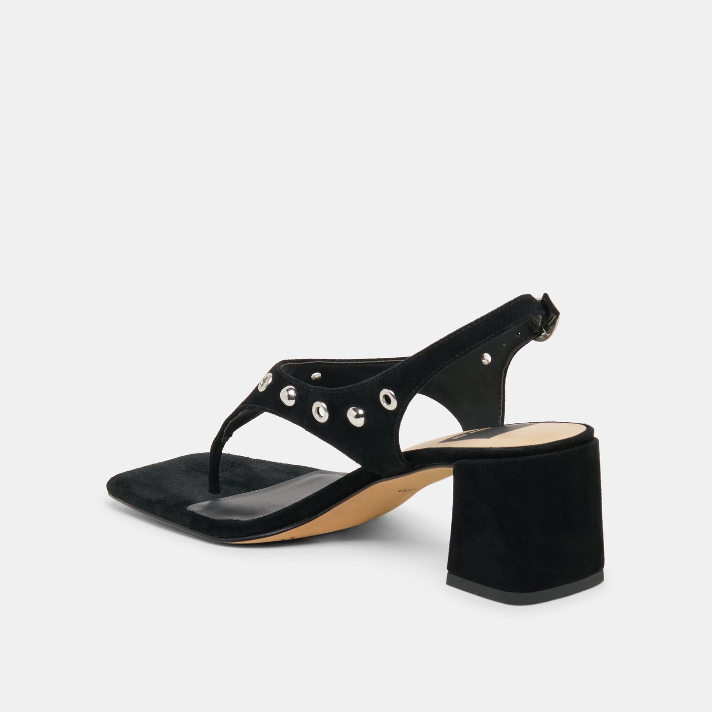 Yves Stud Onyx Suede Heels Dolce Vita For sale