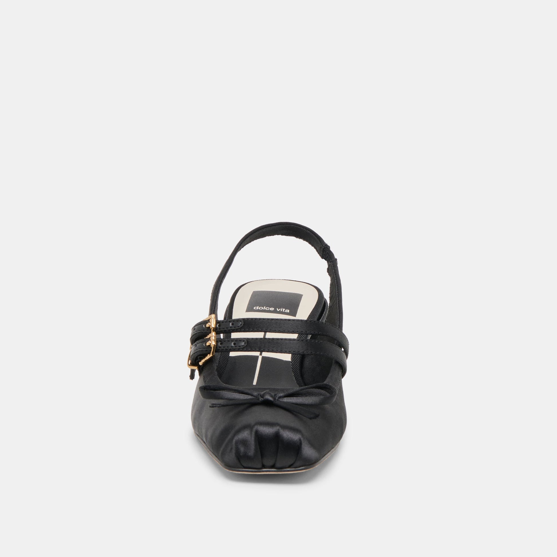 Loris Onyx Satin Heels Dolce Vita Discount