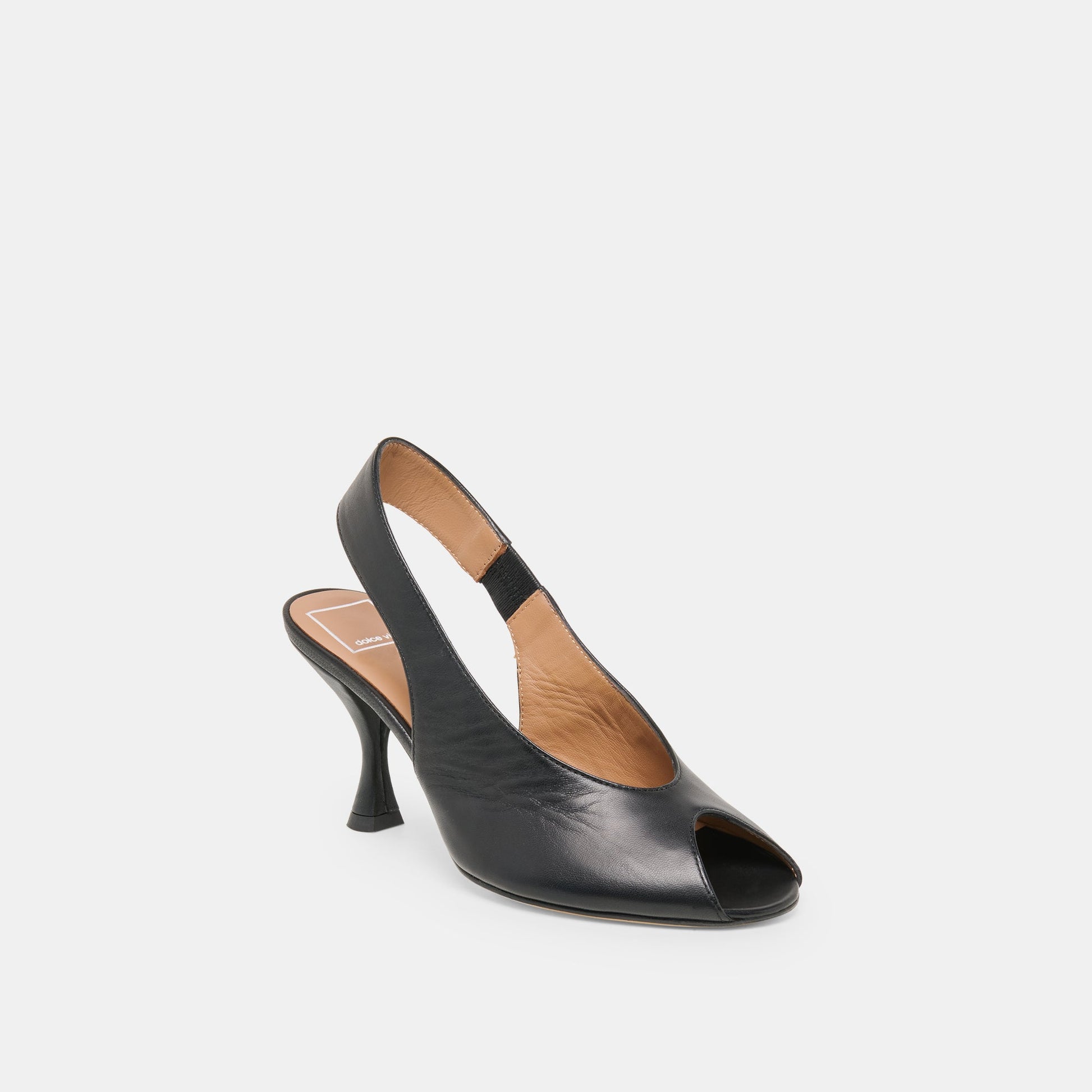Madow Black Leather Heels Dolce Vita Sale