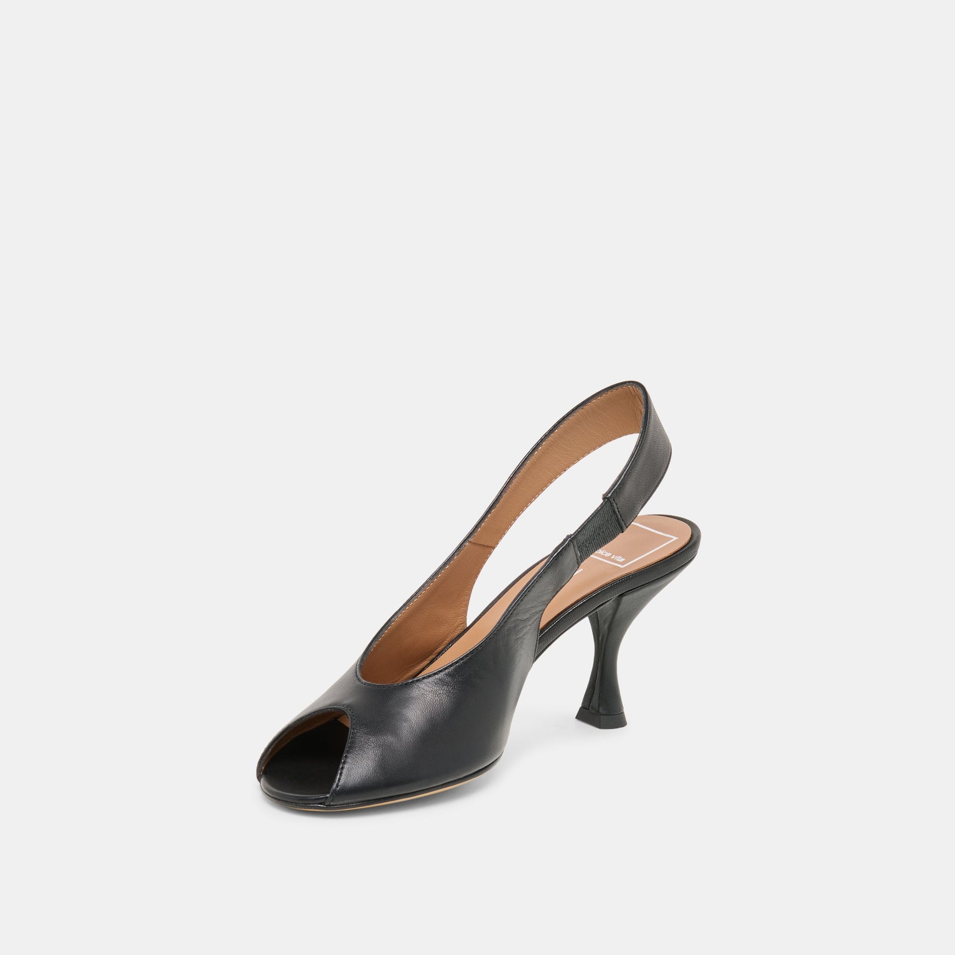 Madow Black Leather Heels Dolce Vita Sale