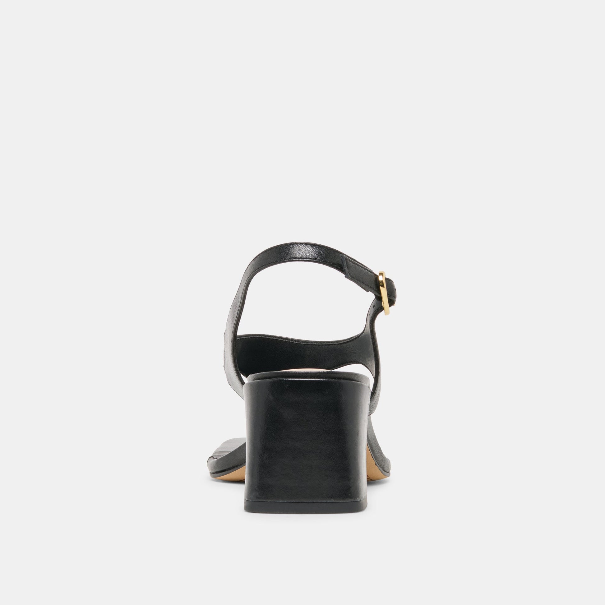 Yves Black Leather Heels Dolce Vita Outlet
