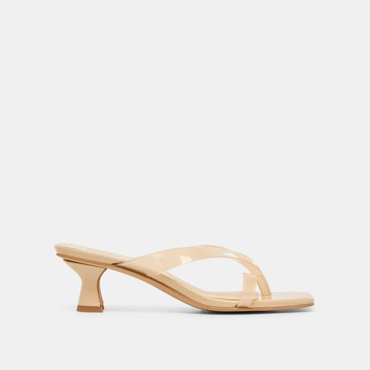 Brevel Vinyl Praline Jelly Heels Dolce Vita On sale