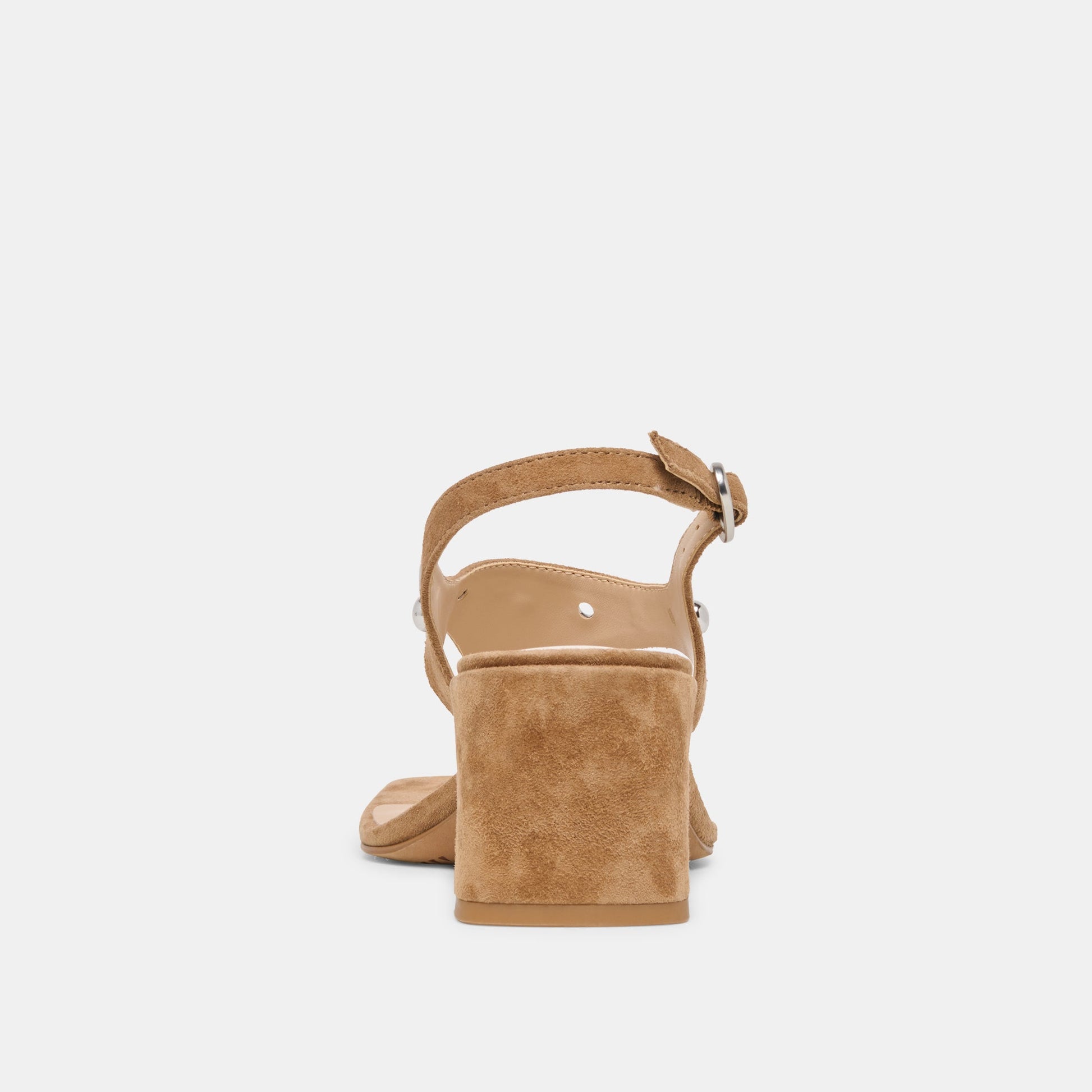 Yves Stud Lt Brown Suede Heels Dolce Vita Outlet
