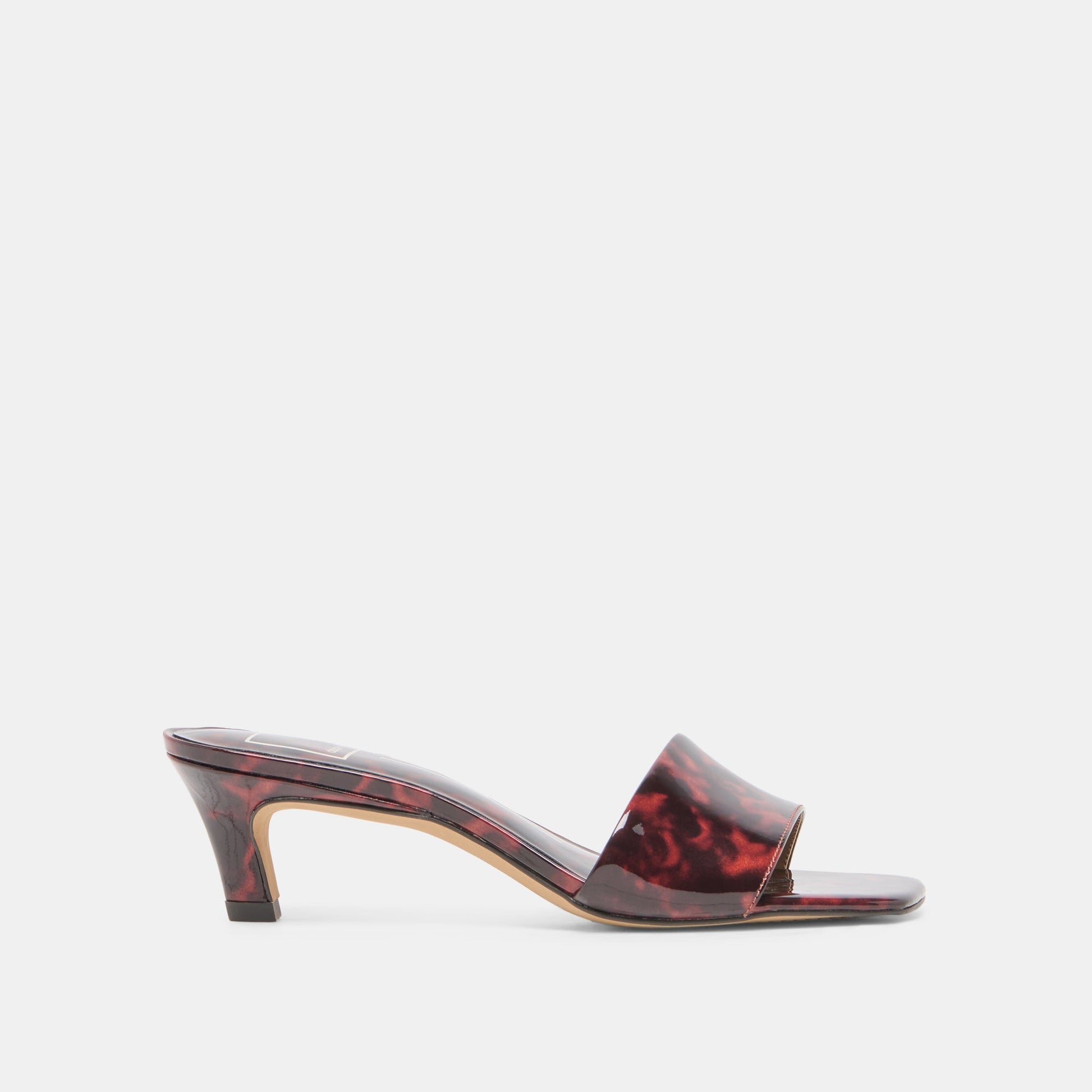 REXA Tortoise Patent Leather Kitten Heels Dolce Vita For sale