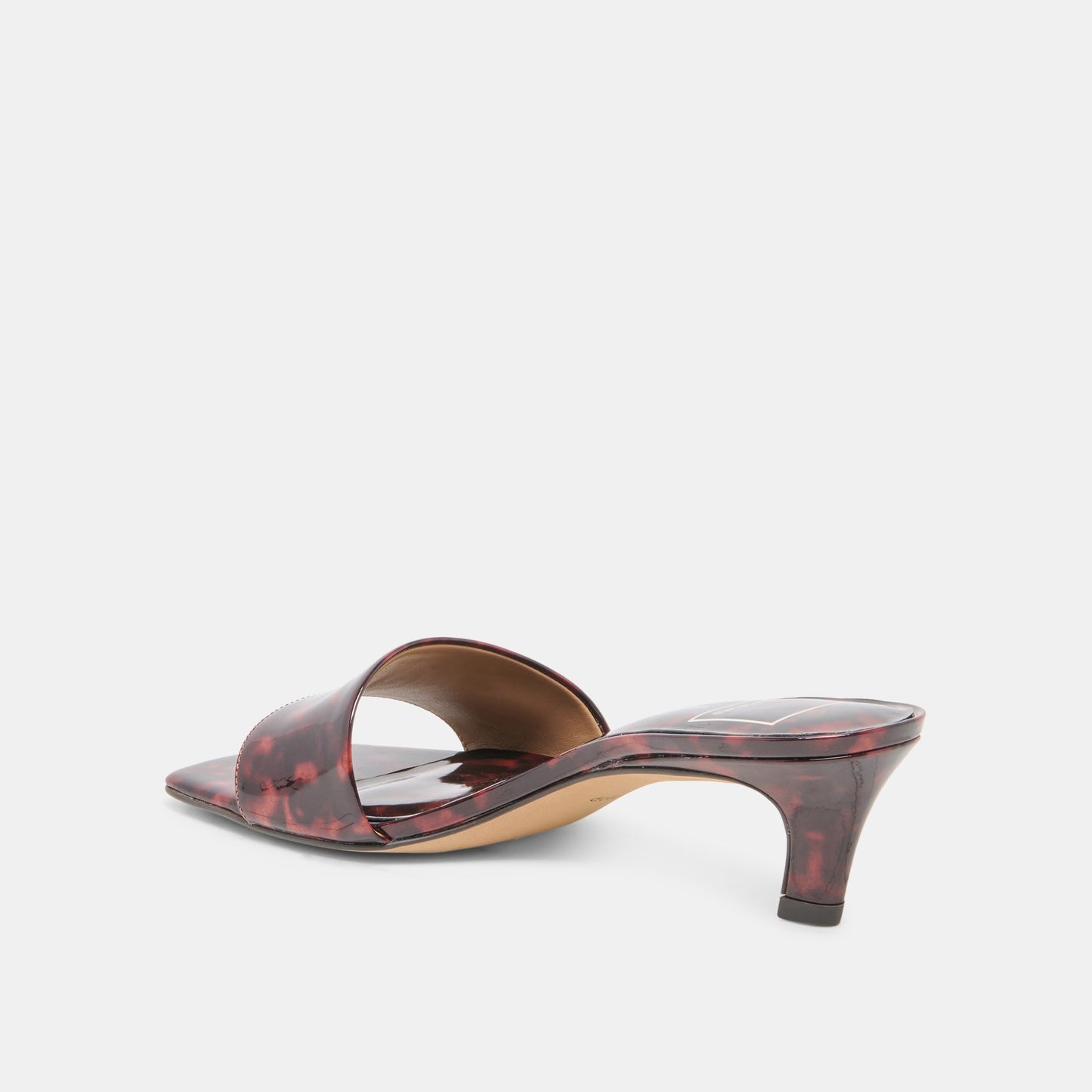 REXA Tortoise Patent Leather Kitten Heels Dolce Vita For sale