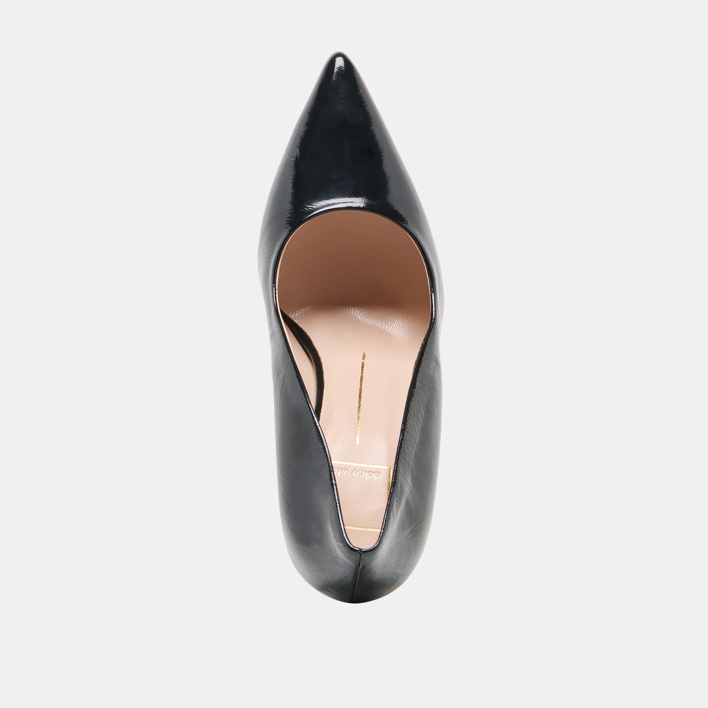 LANKY Black Leather Closed-Toe Pump Stiletto Heels Dolce Vita us