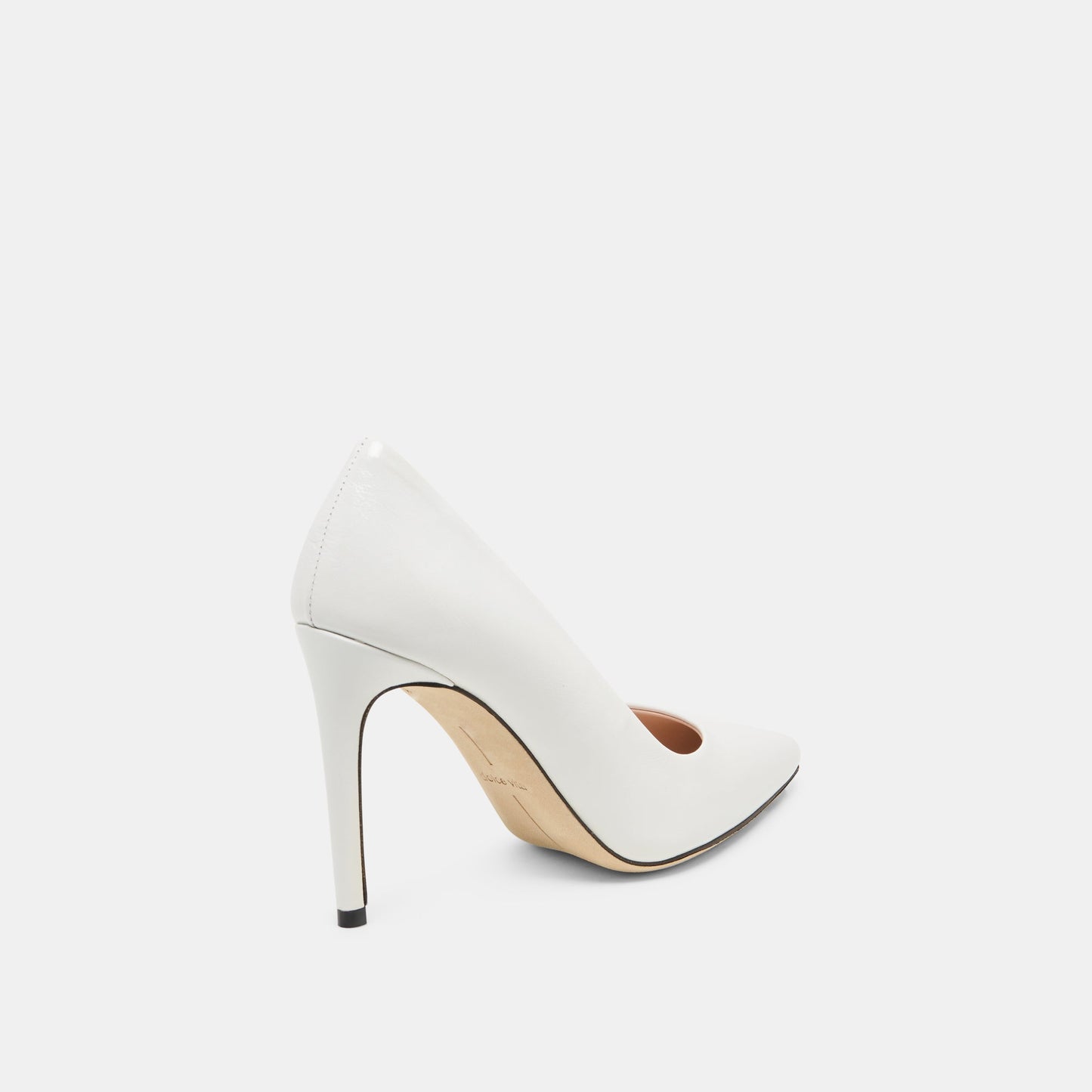 LANKY White Leather Closed-Toe Pump Stiletto Heels Dolce Vita Discount