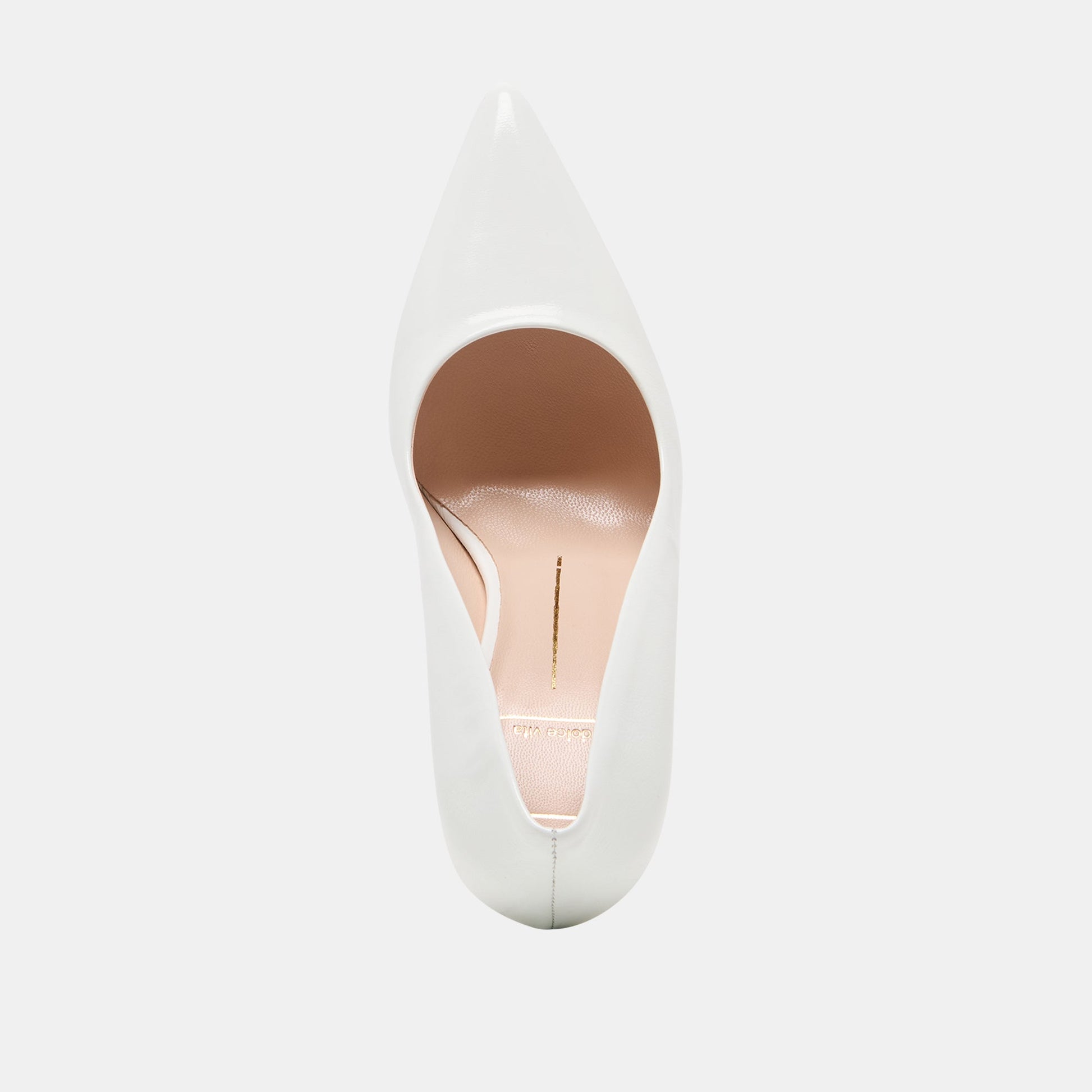 LANKY White Leather Closed-Toe Pump Stiletto Heels Dolce Vita Discount