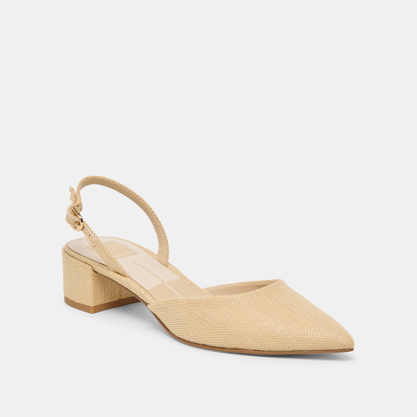 Carel Light Natural Raffia Heels Dolce Vita Outlet