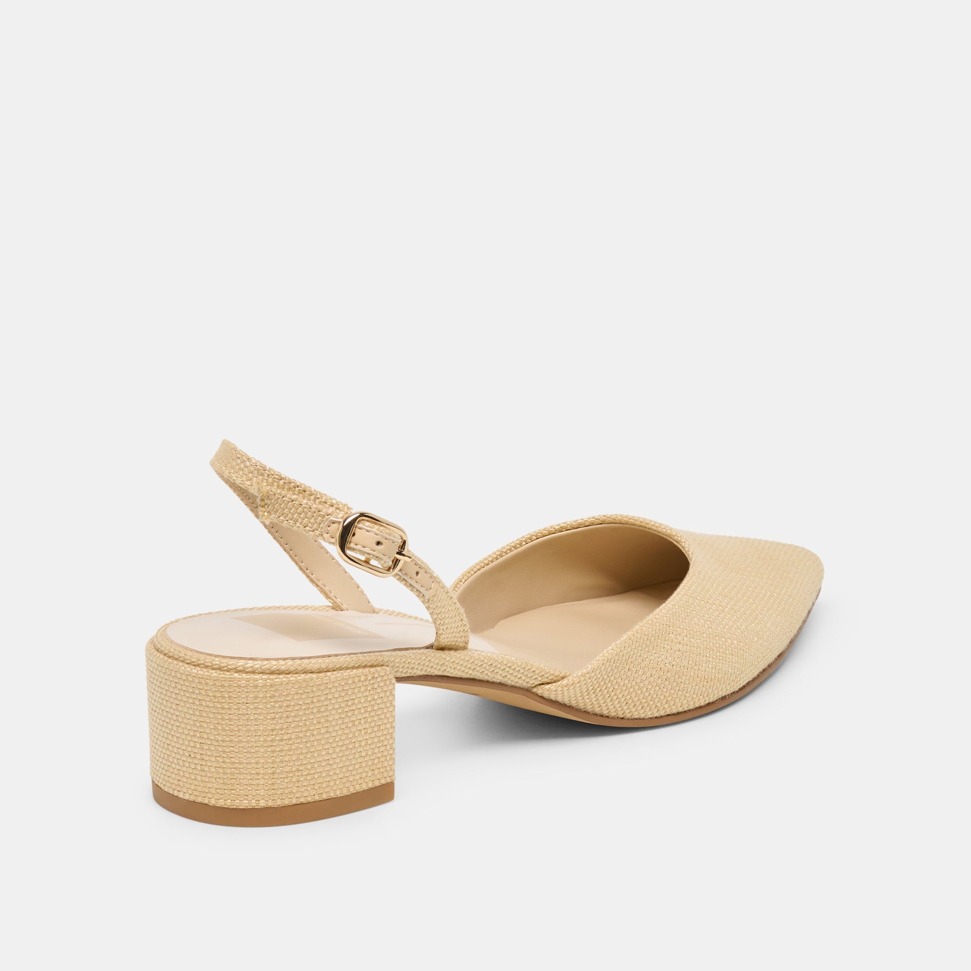 Carel Light Natural Raffia Heels Dolce Vita Outlet