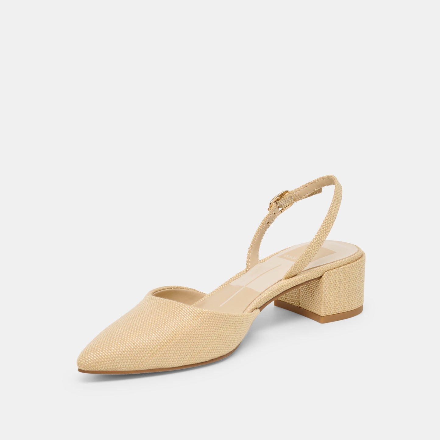Carel Light Natural Raffia Heels Dolce Vita Outlet