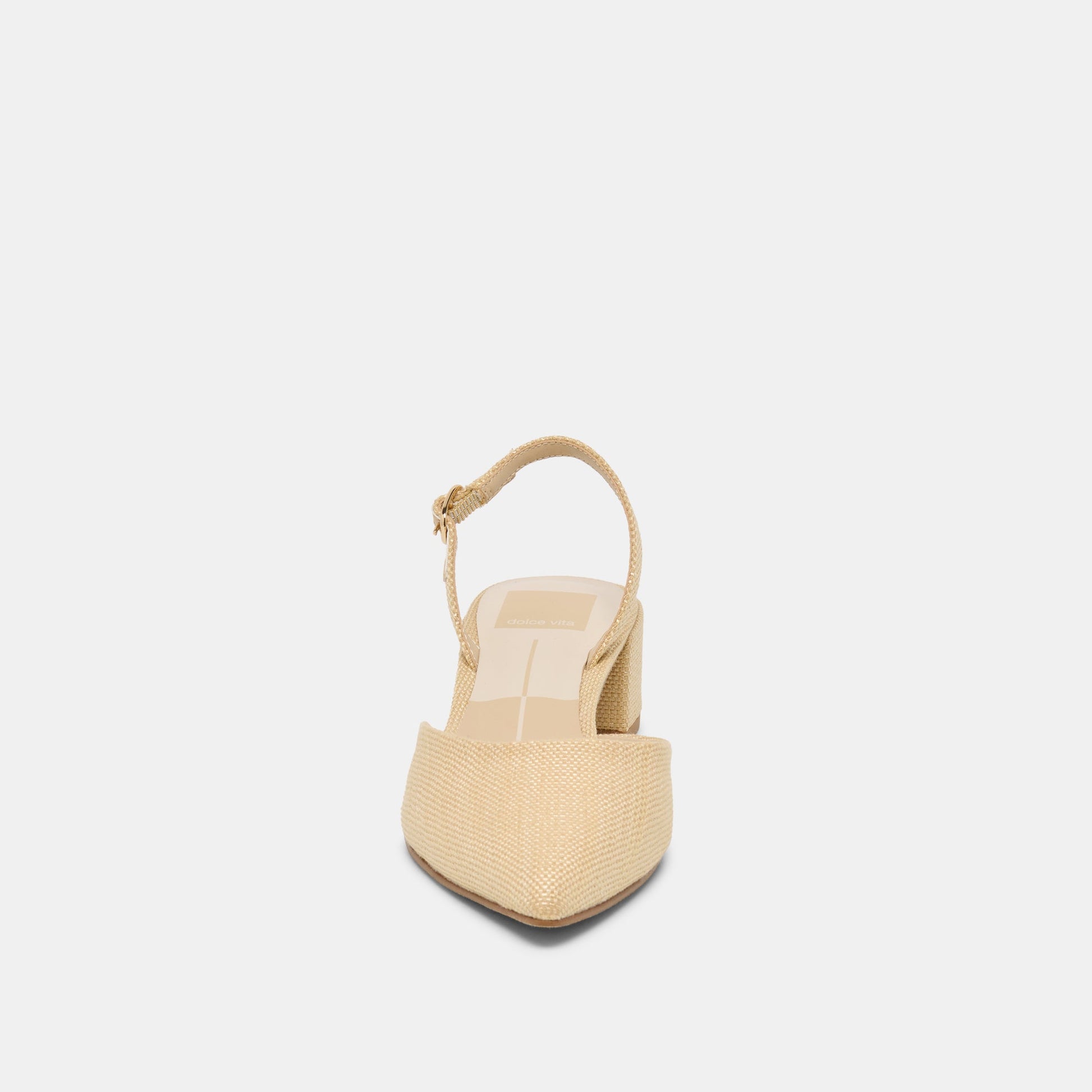Carel Light Natural Raffia Heels Dolce Vita Outlet