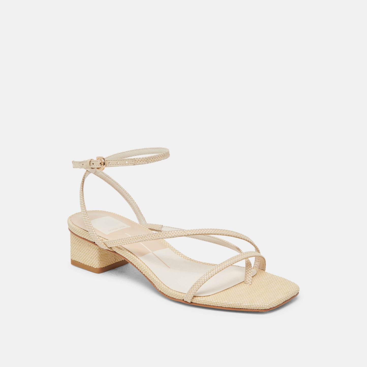 Karlos Wide Natural Woven Raffia Sandals Dolce Vita On sale