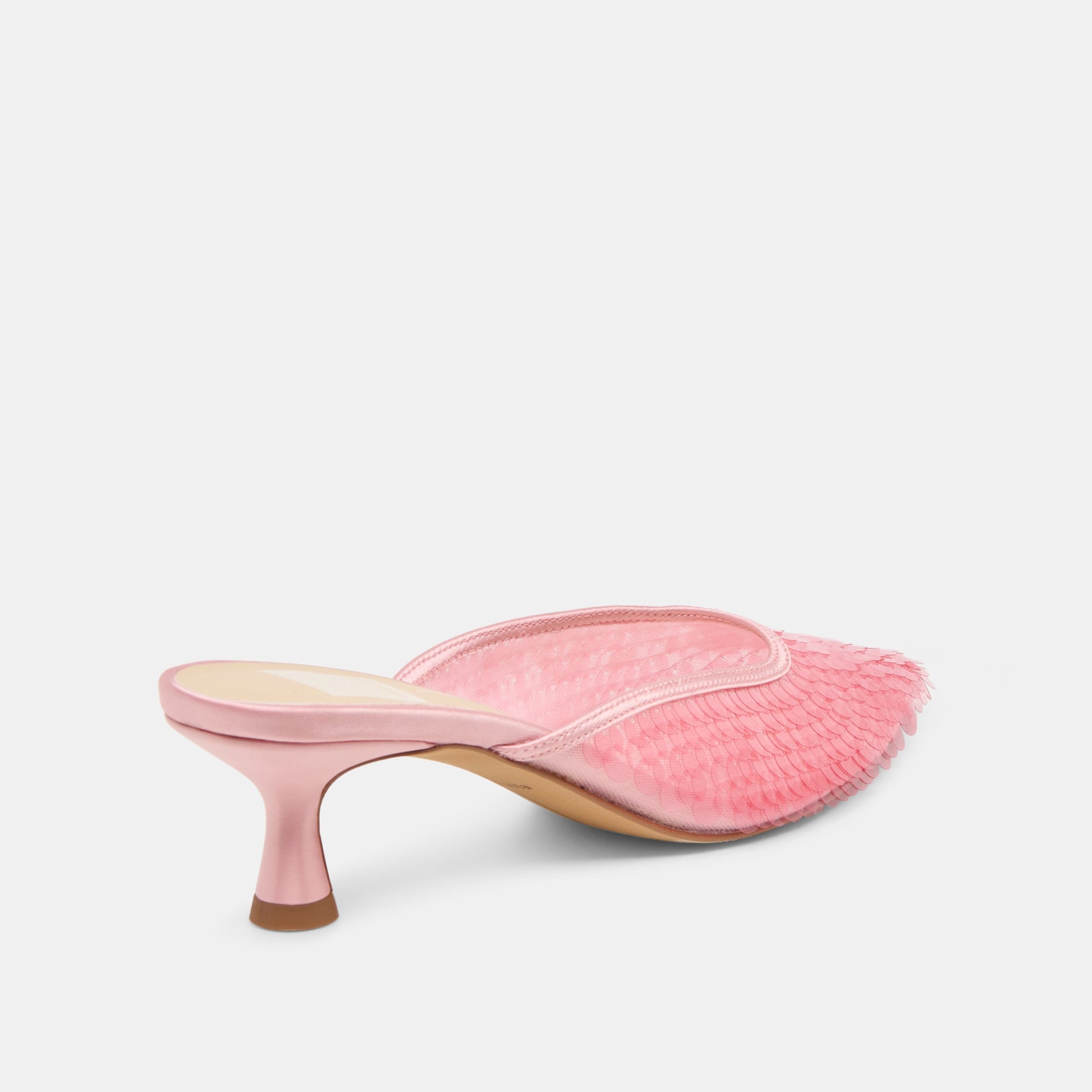 Cleo Sequin Light Pink Sequin Heels Dolce Vita Online
