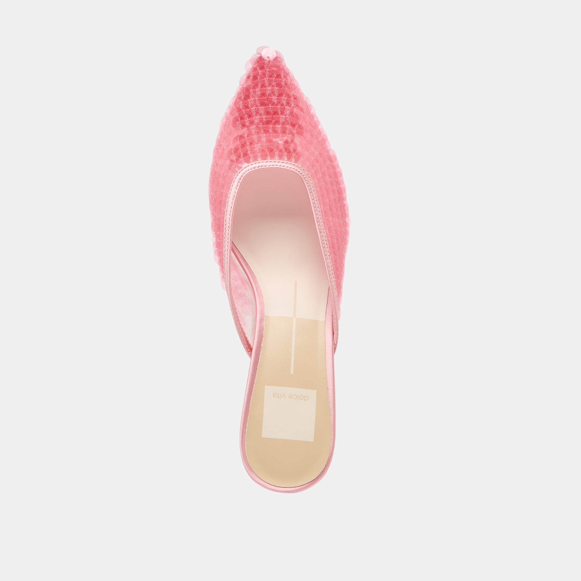 Cleo Sequin Light Pink Sequin Heels Dolce Vita Online