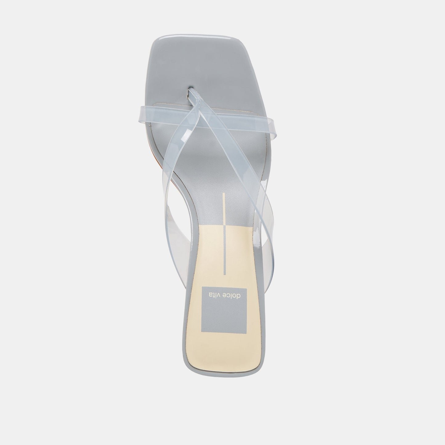 Brevel Vinyl Dusty Blue Jelly Heels Dolce Vita Outlet