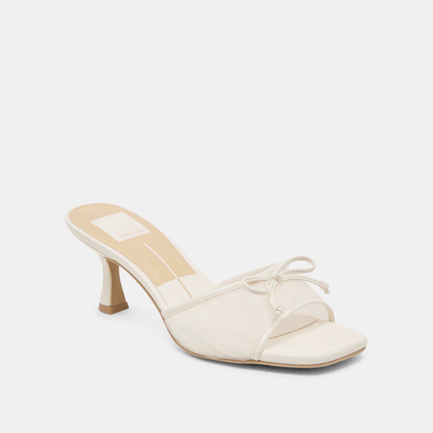 Galen White Tulle Heels Dolce Vita Outlet
