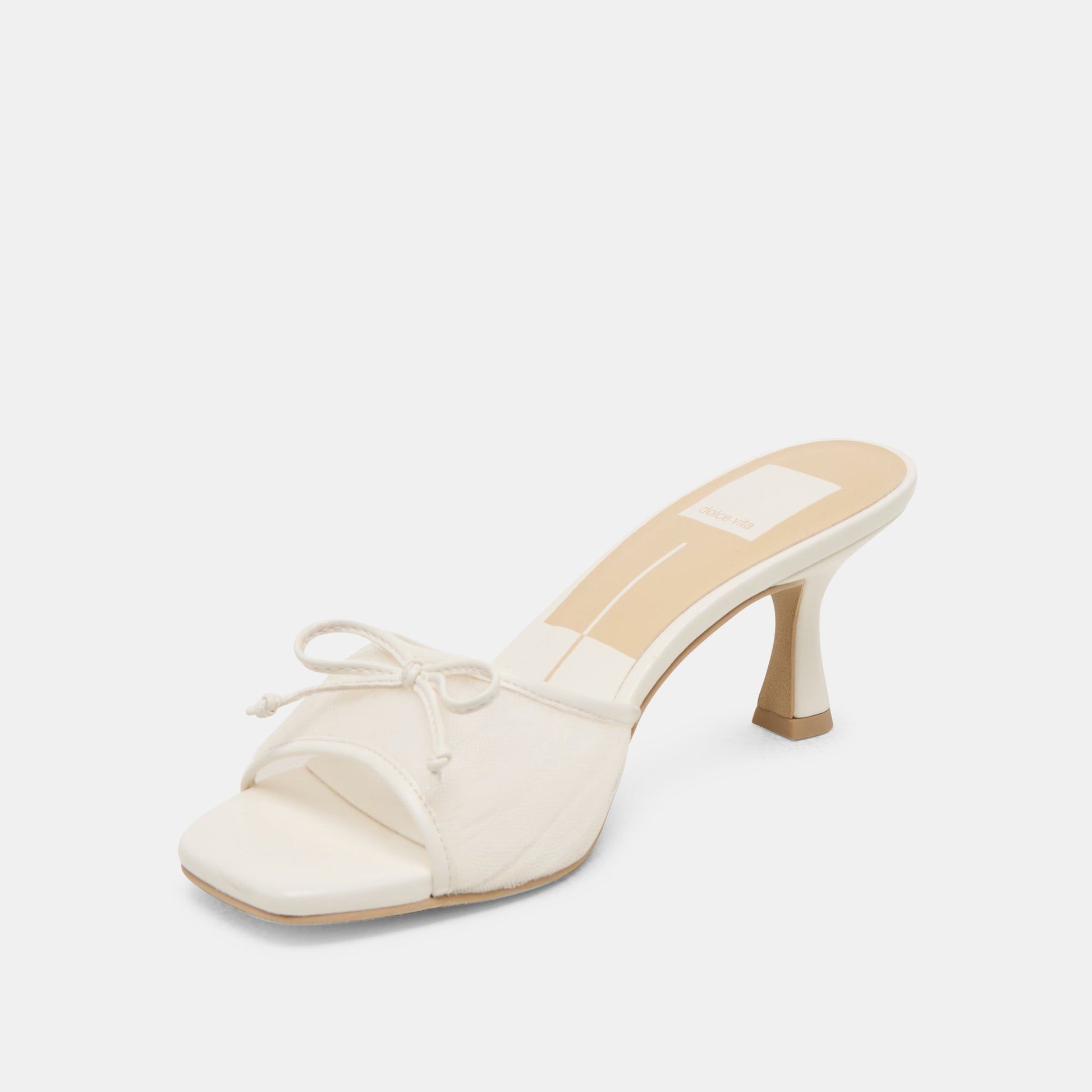Galen White Tulle Heels Dolce Vita Outlet