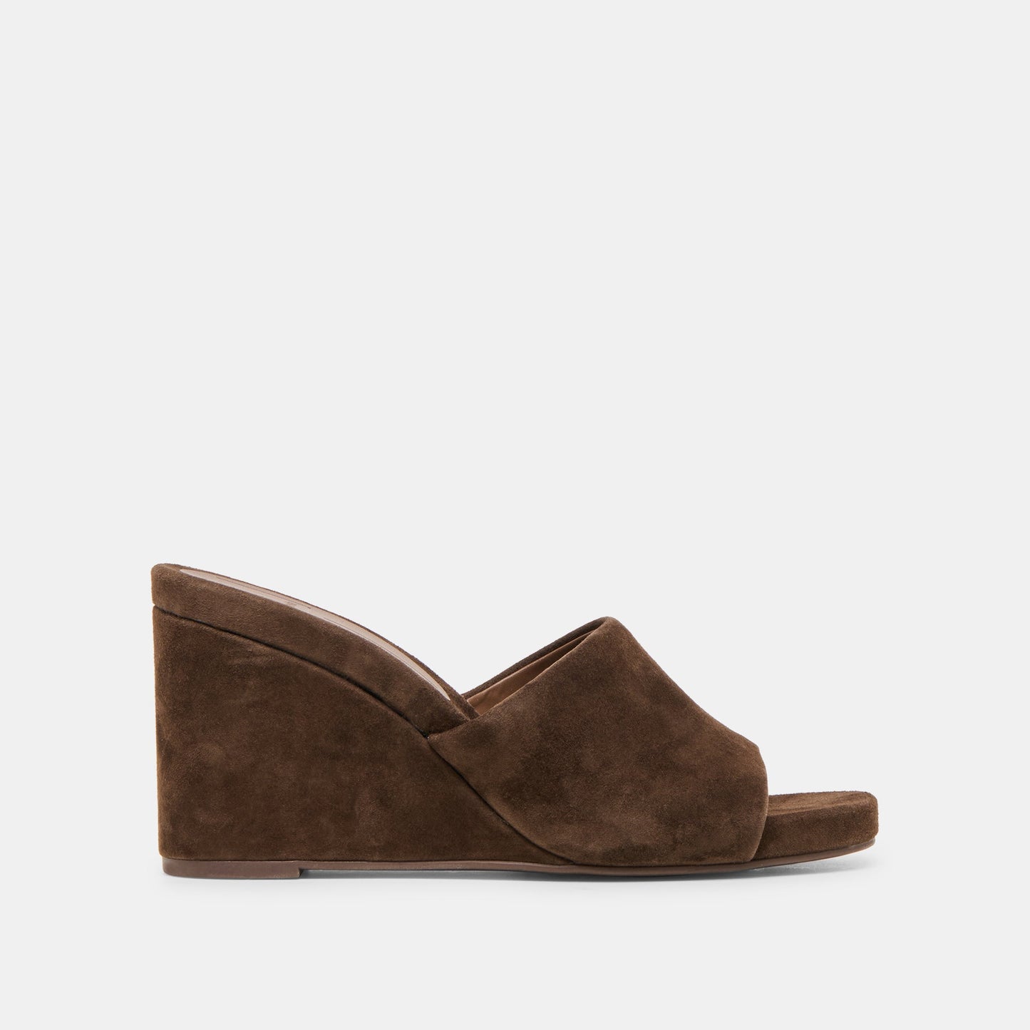 Holta Dk Brown Suede Wedges Dolce Vita New