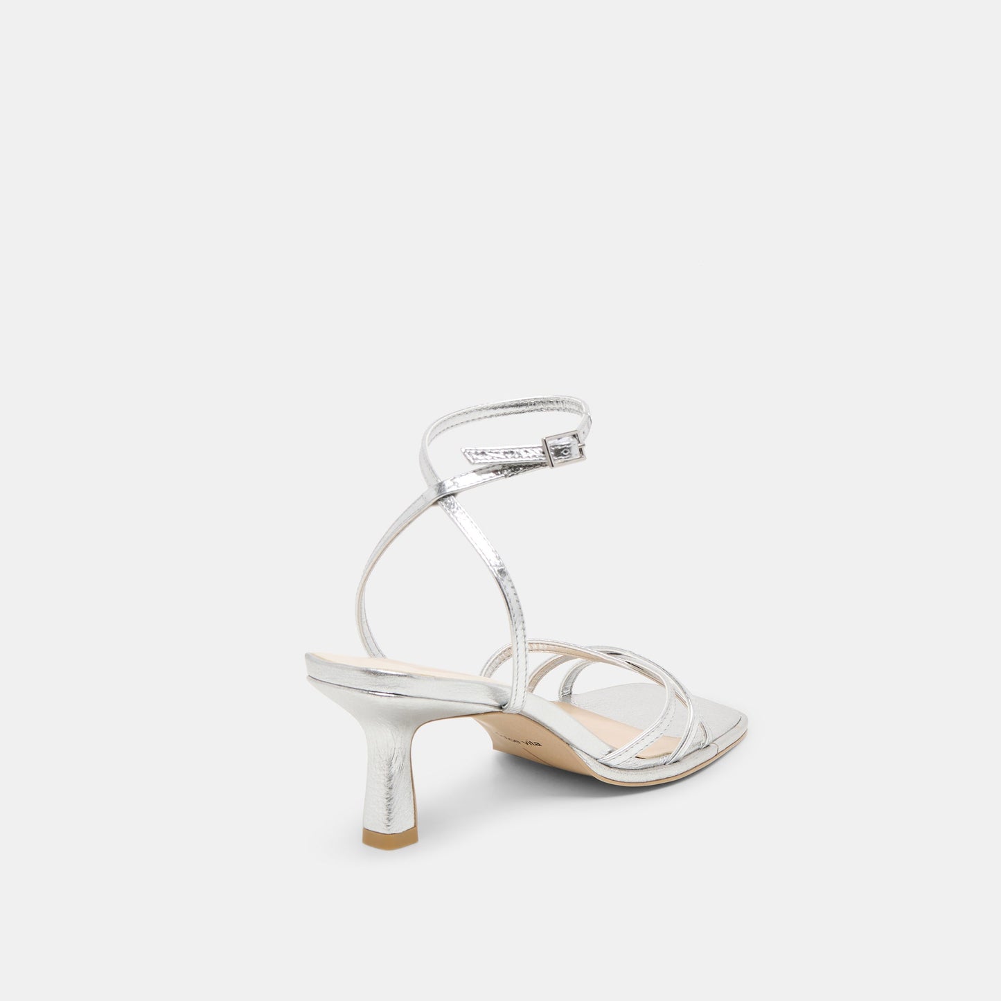 Manji Silver Metallic Leather Heels Dolce Vita Sale