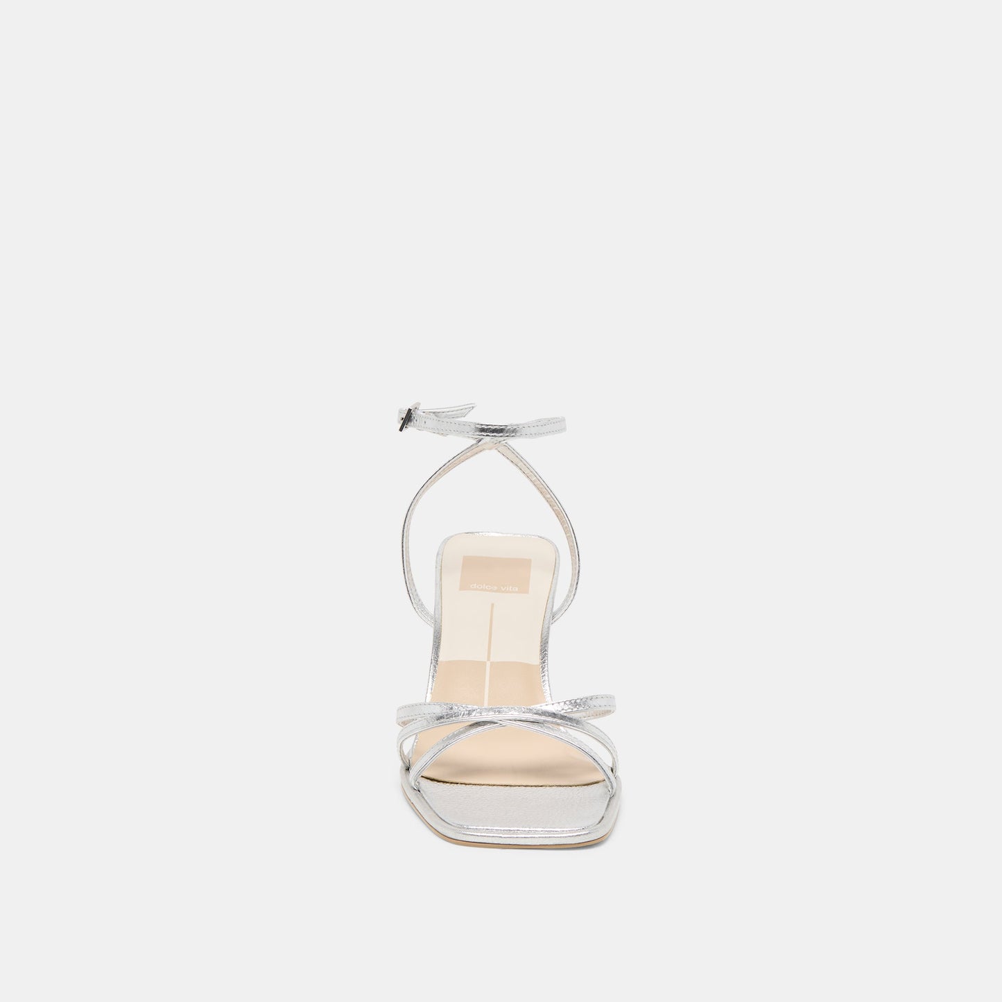 Manji Silver Metallic Leather Heels Dolce Vita Sale